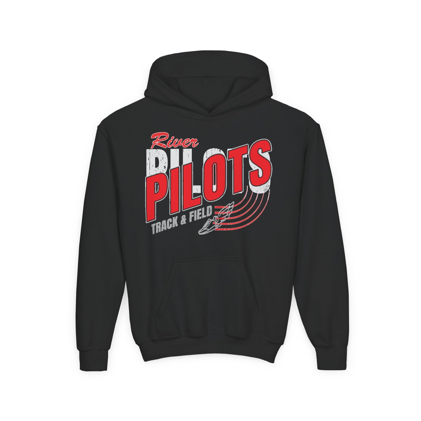River Pilots Track & Field Youth Hoodie