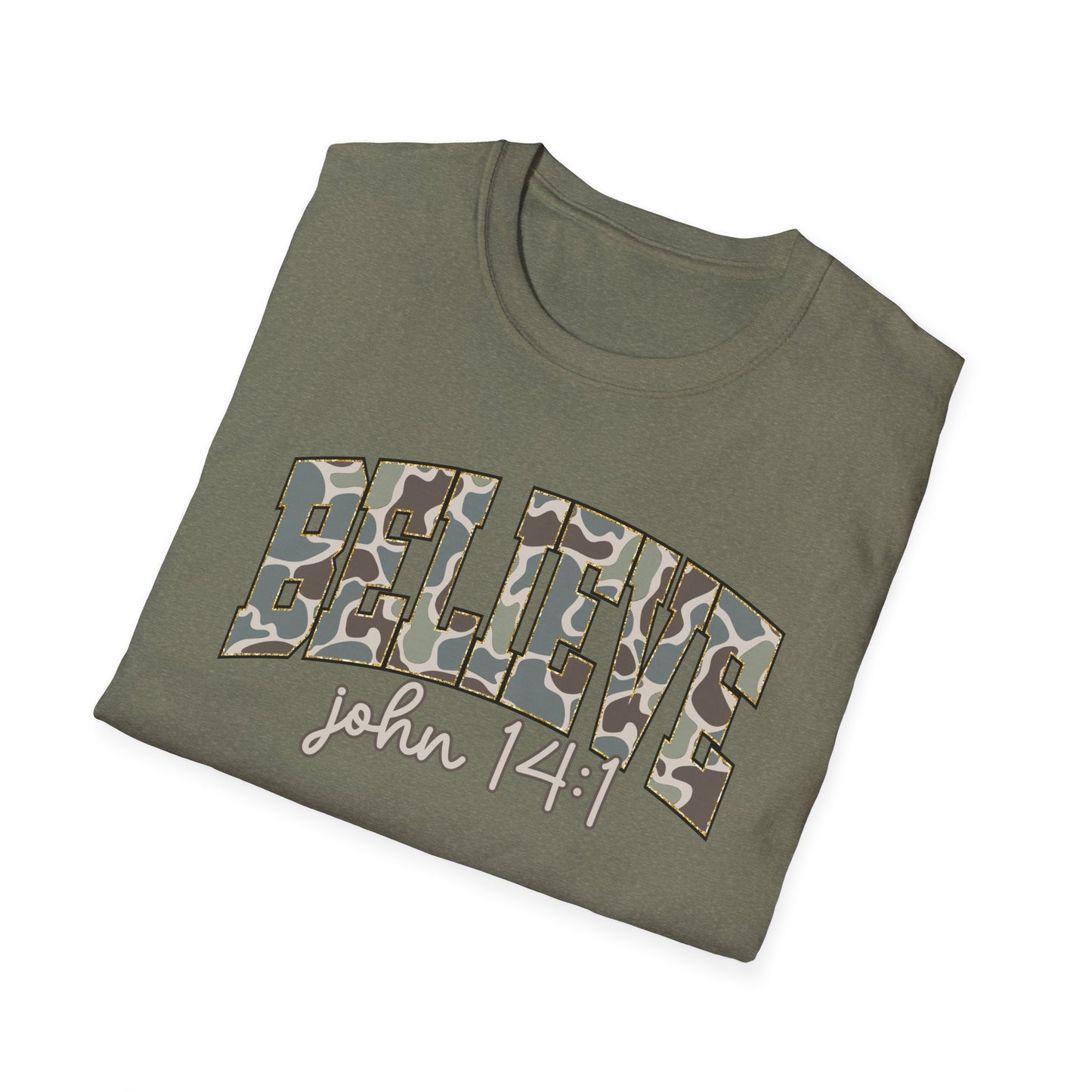 BELIEVE Camo T-Shirt