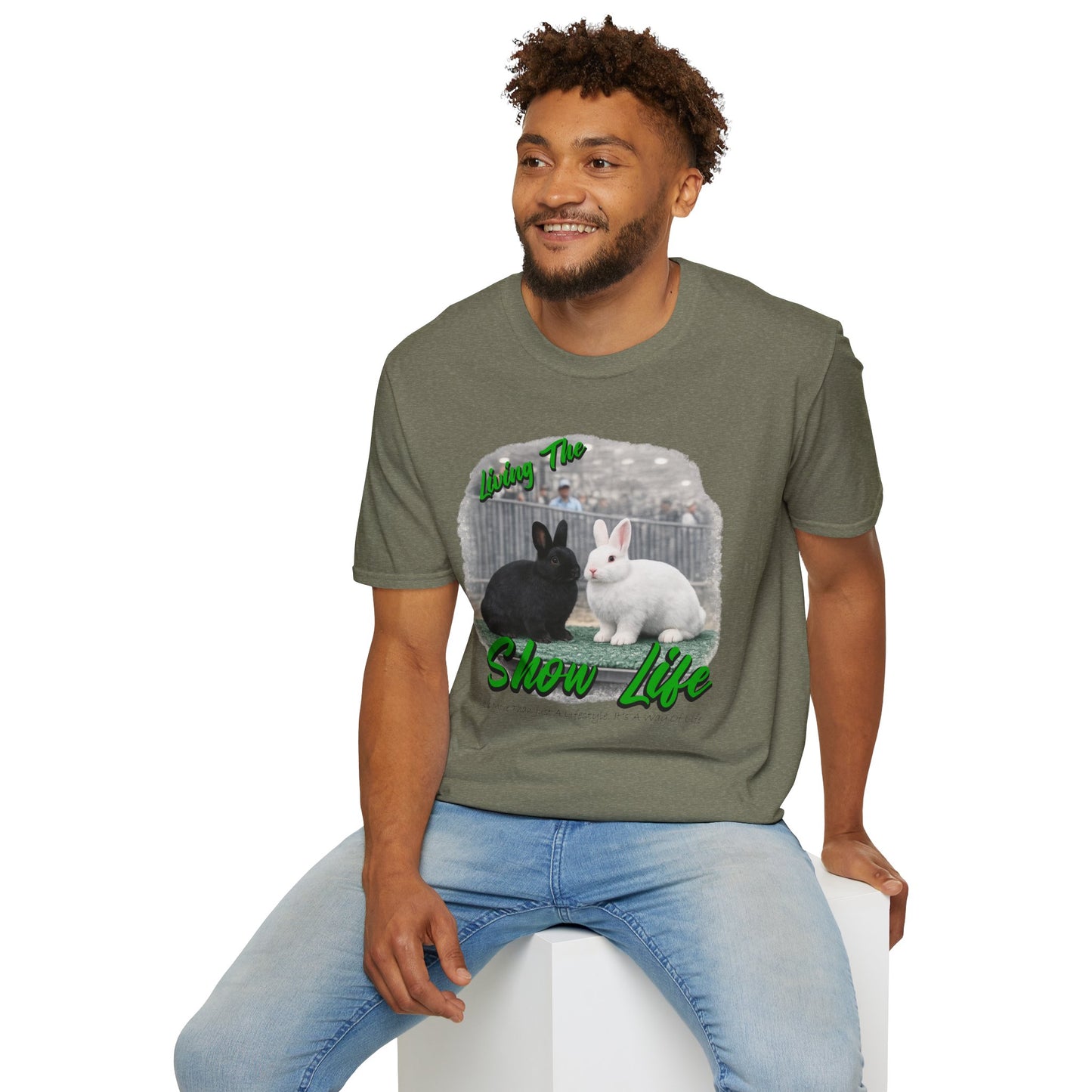 Living the Show Life - Rabbits - Unisex T-Shirt
