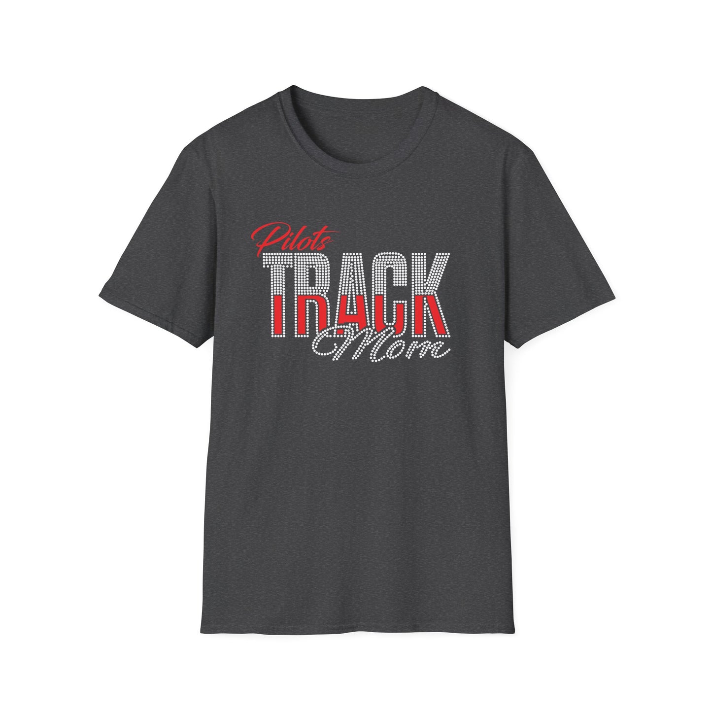 River Track Mom T-Shirt – Rhinestone & Glitter