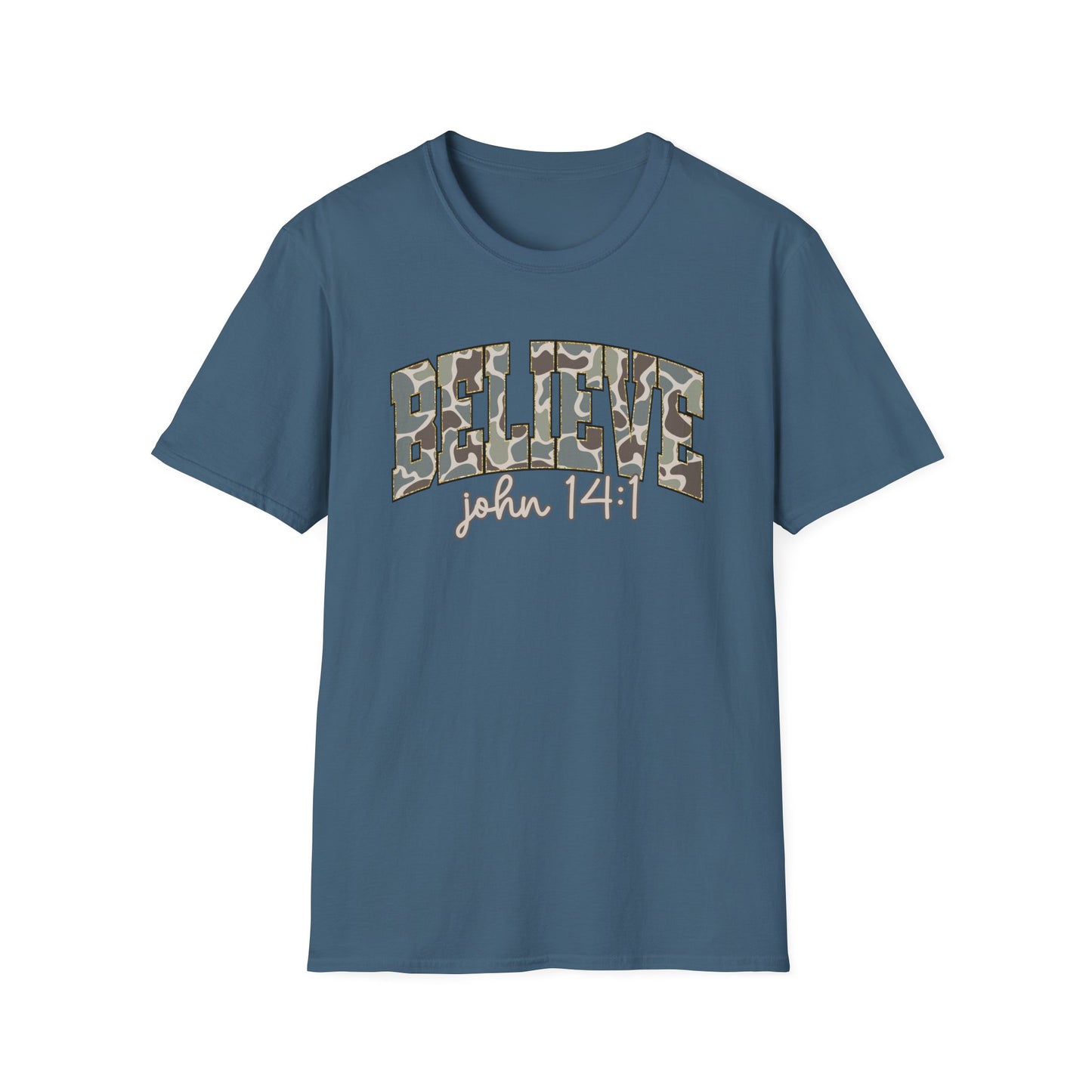 BELIEVE Camo T-Shirt