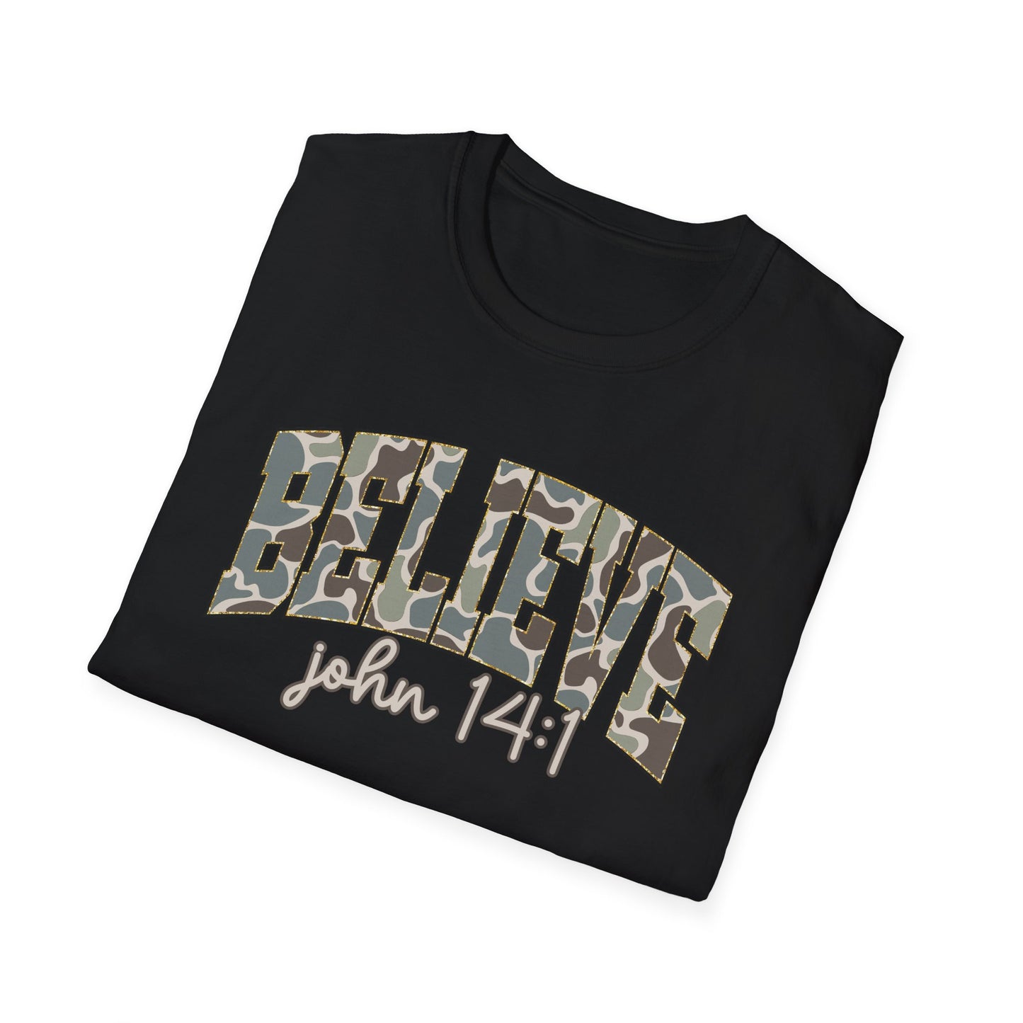 BELIEVE Camo T-Shirt