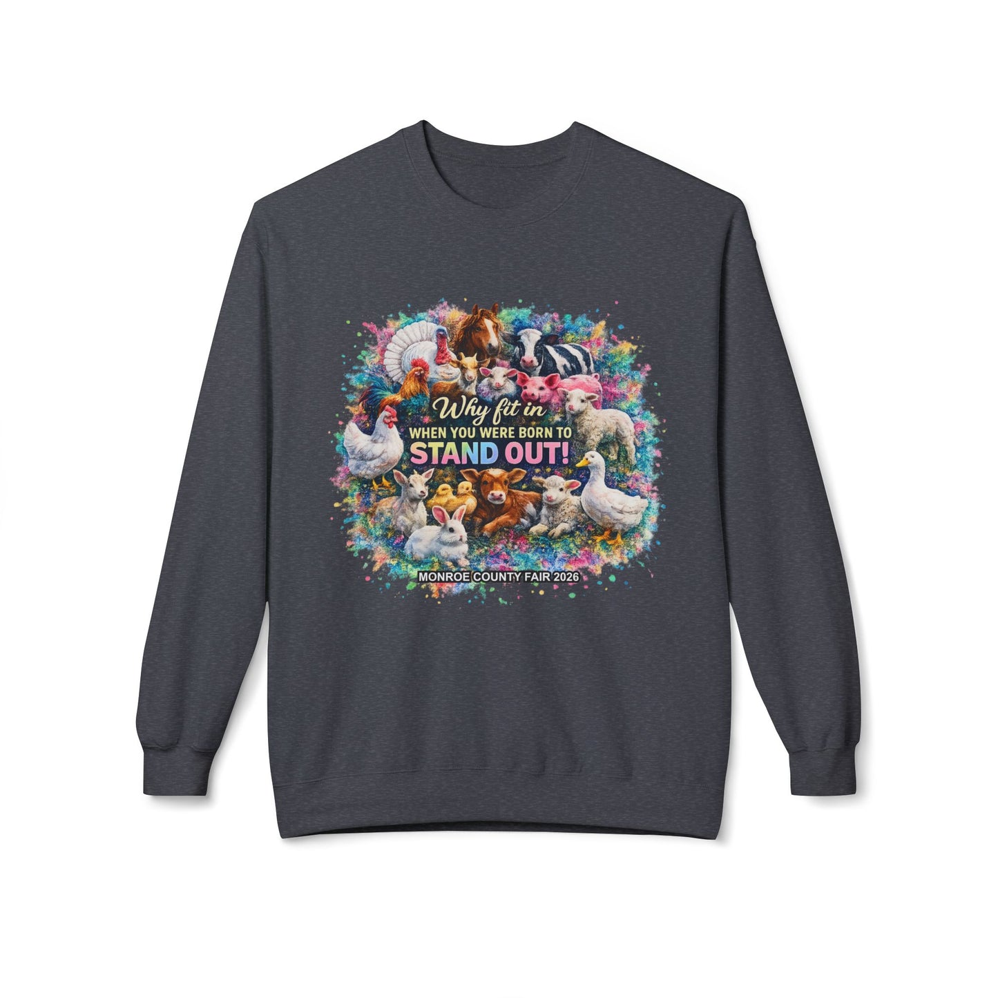MONROE COUNTY FAIR 2026 - Crewneck Sweatshirt