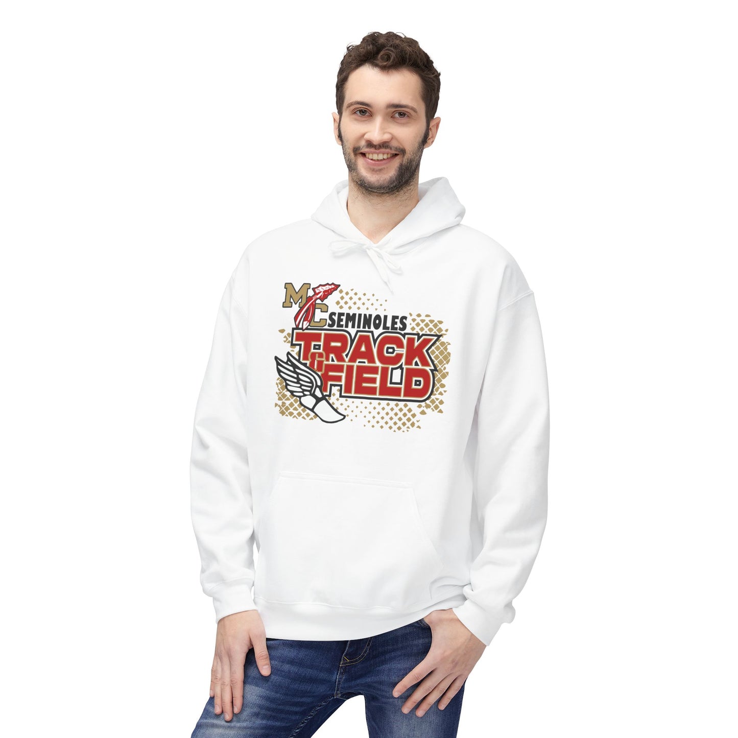 Seminoles Track & Field Hoodie — White