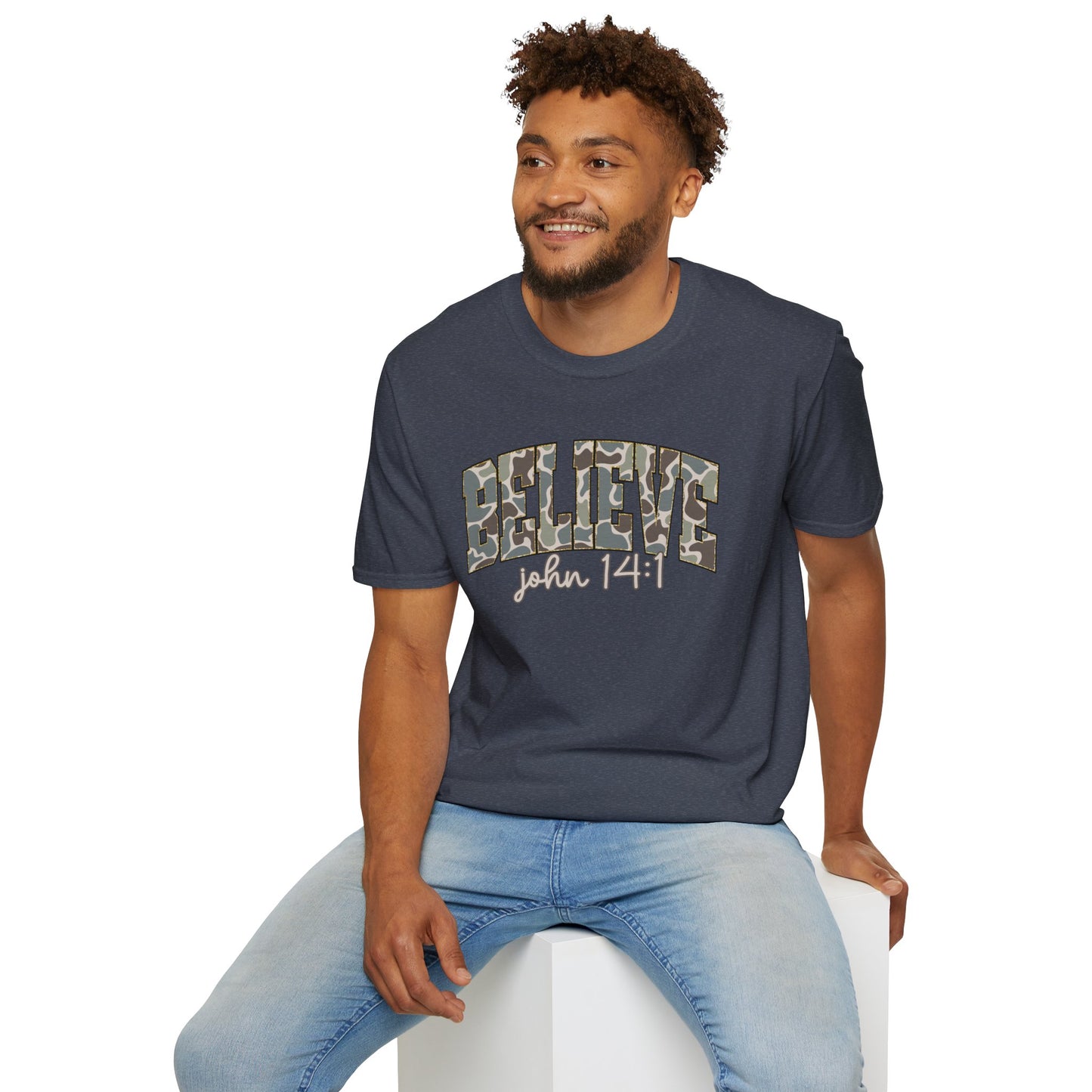 BELIEVE Camo T-Shirt