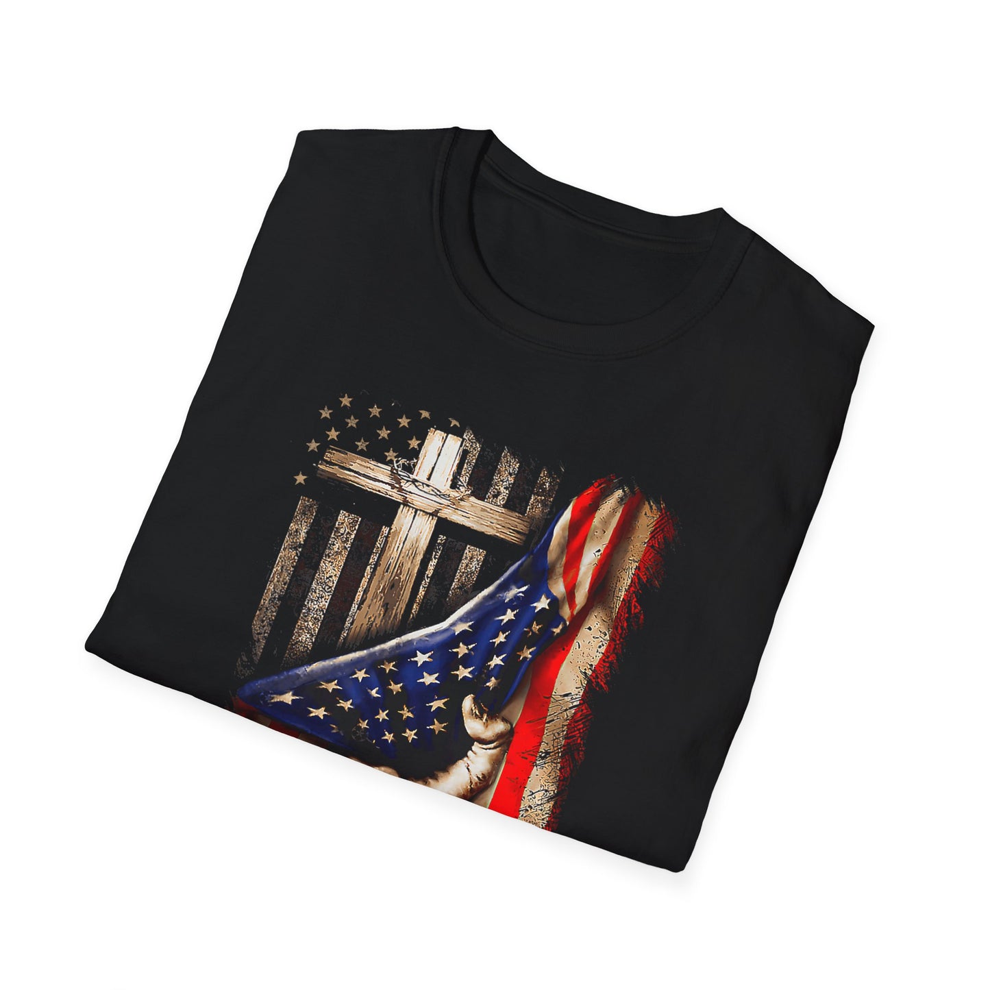 Faith Over Fear American Flag 1 T-Shirt