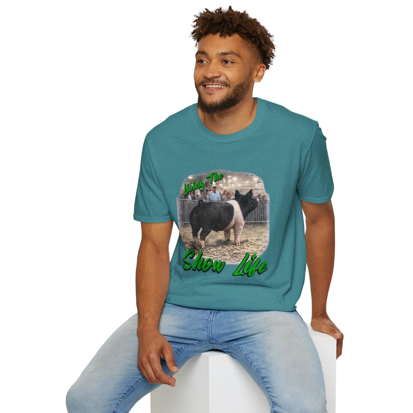 Living the Show Life - Pigs - Unisex T-Shirt