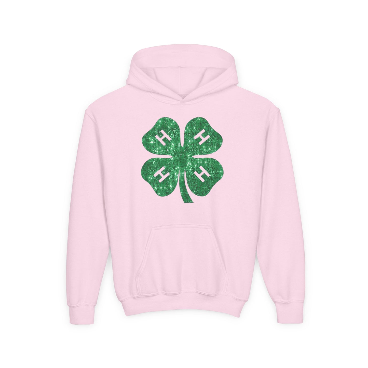 4-H GLITTER - Youth Hoodie