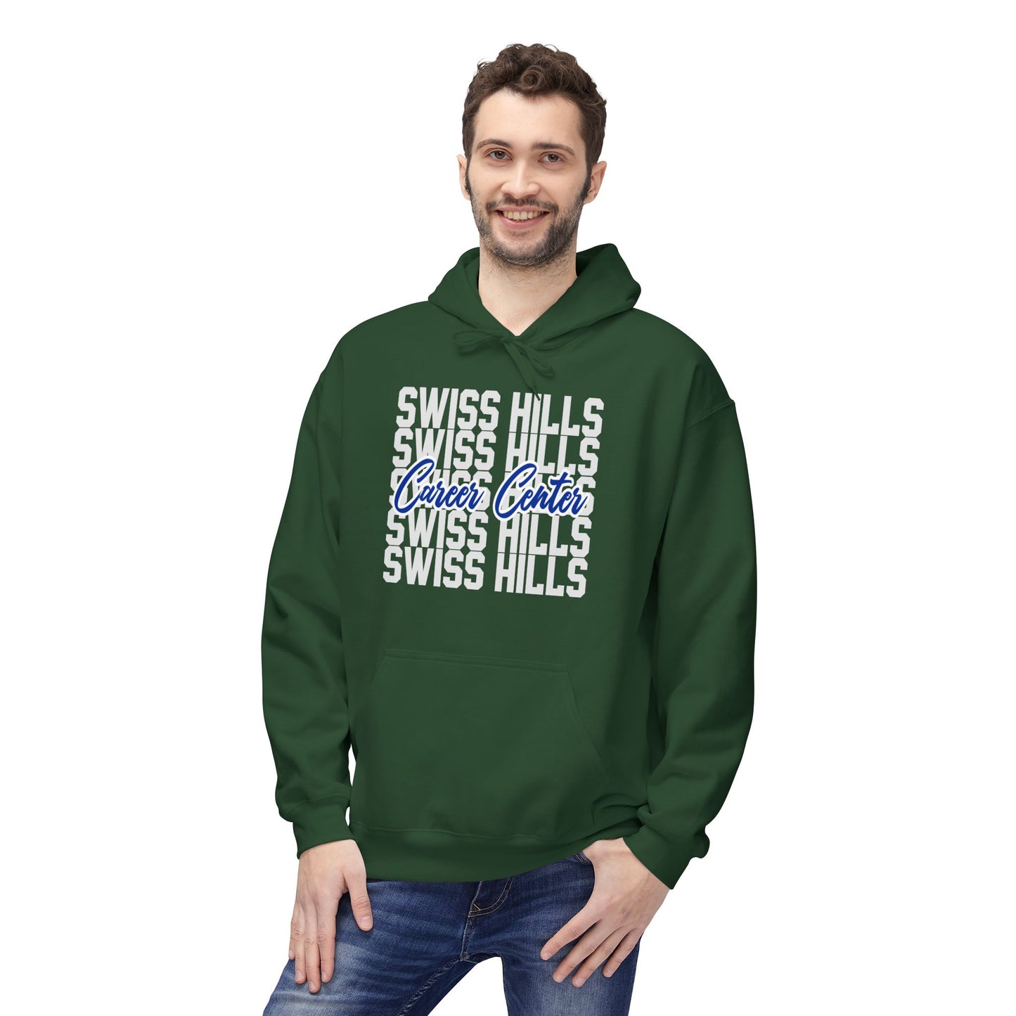 Swiss Hills Stacked Hoodie