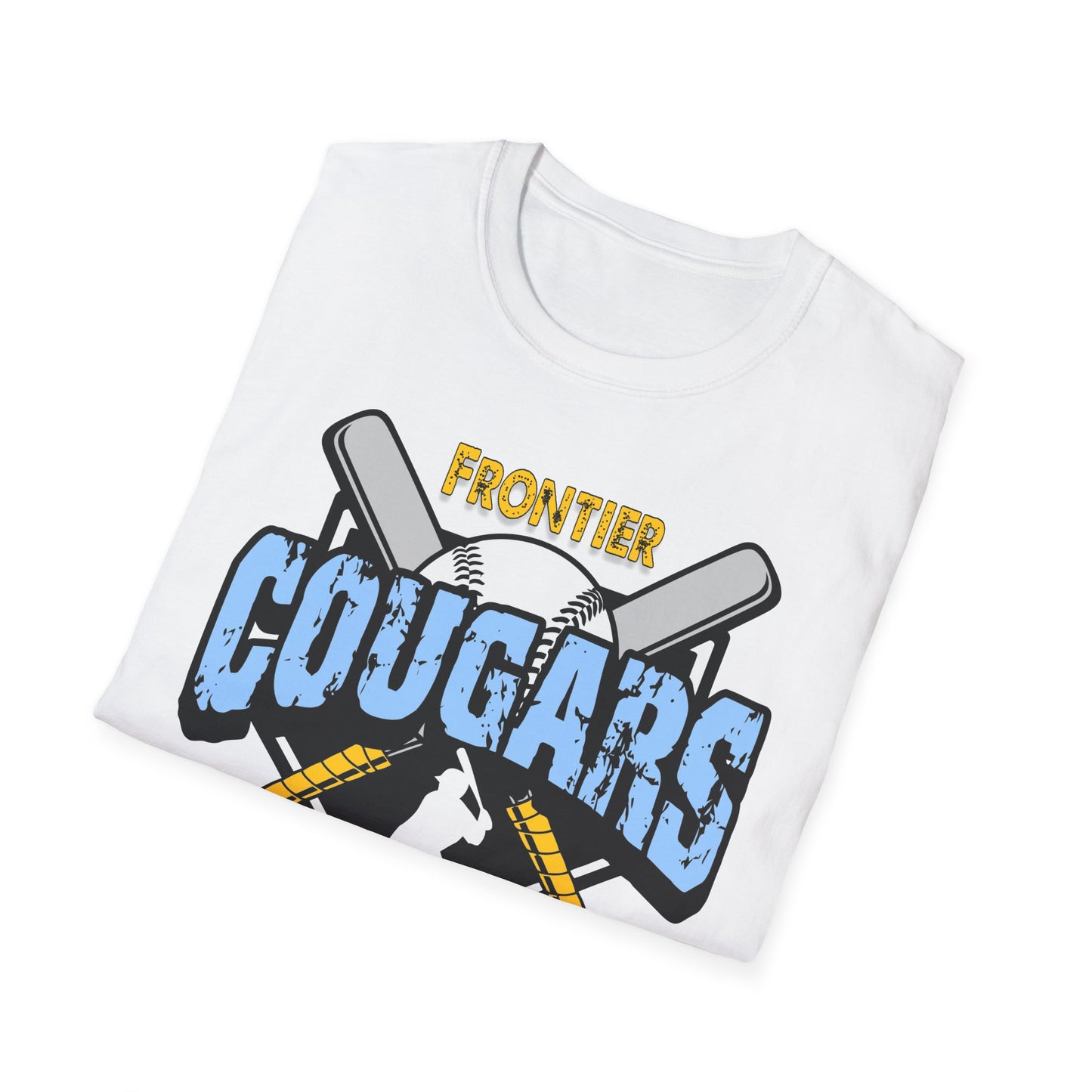Frontier Cougars Baseball 2 T-Shirt