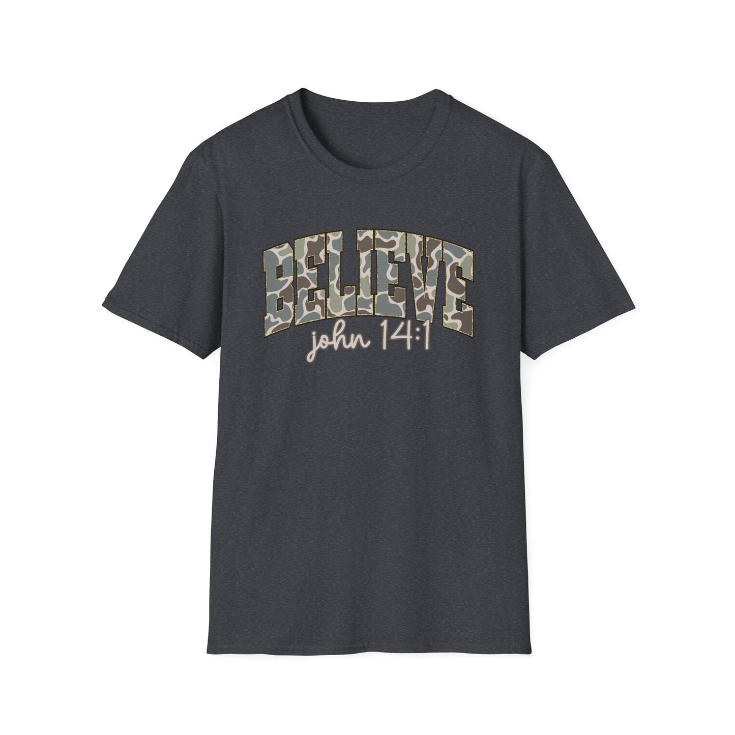 BELIEVE Camo T-Shirt