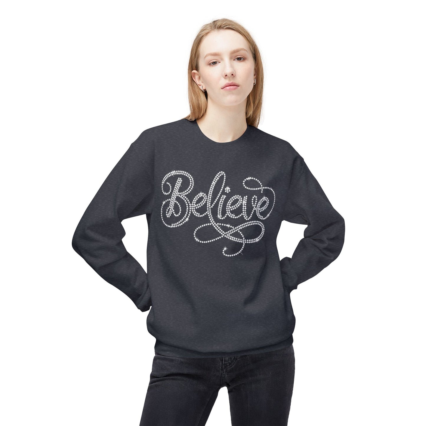 BELIEVE - Crystal Rhinestones