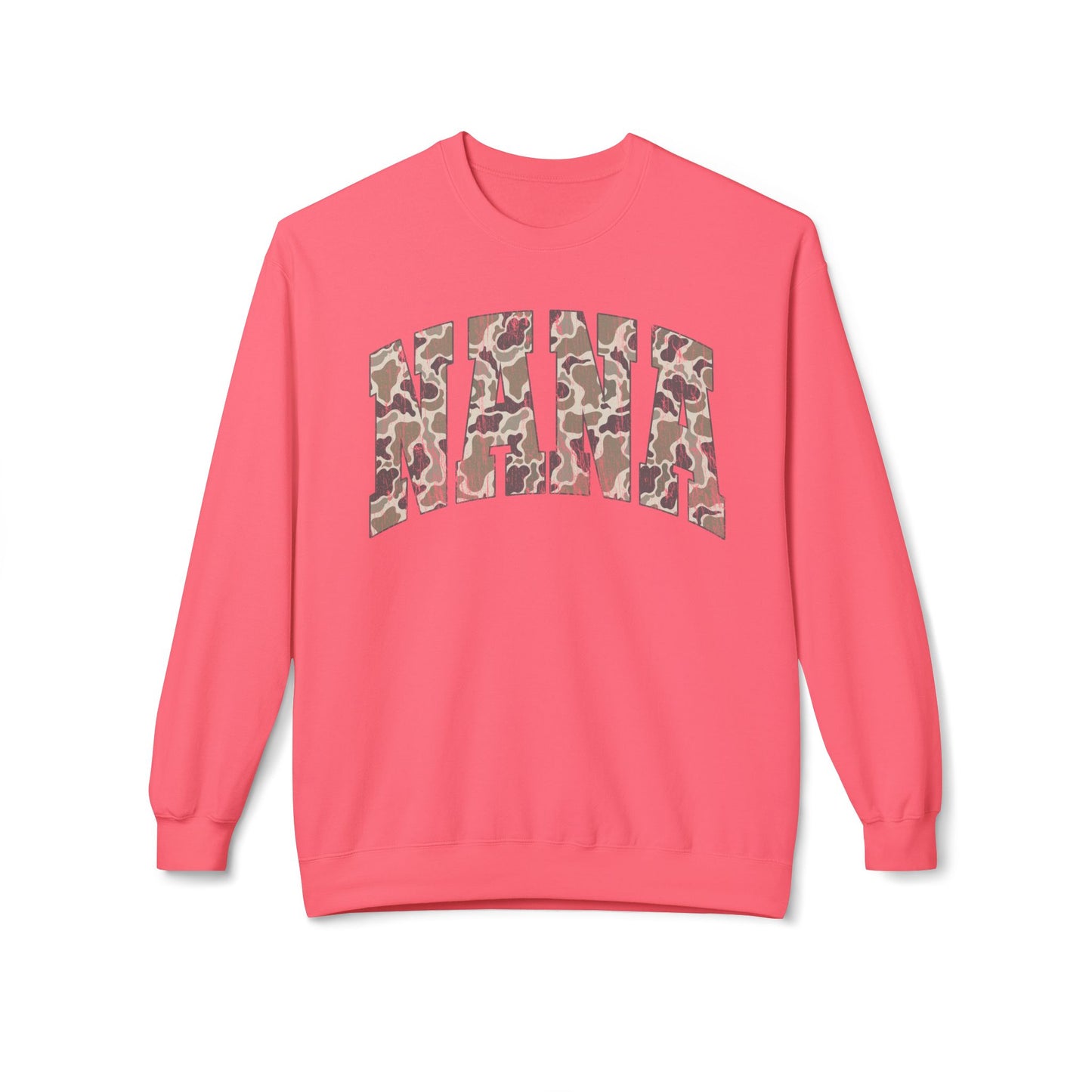 Nana Camo2 Crewneck Sweatshirt