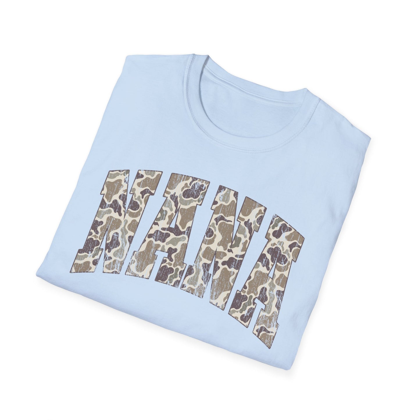Nana Camo2 Print T-Shirt