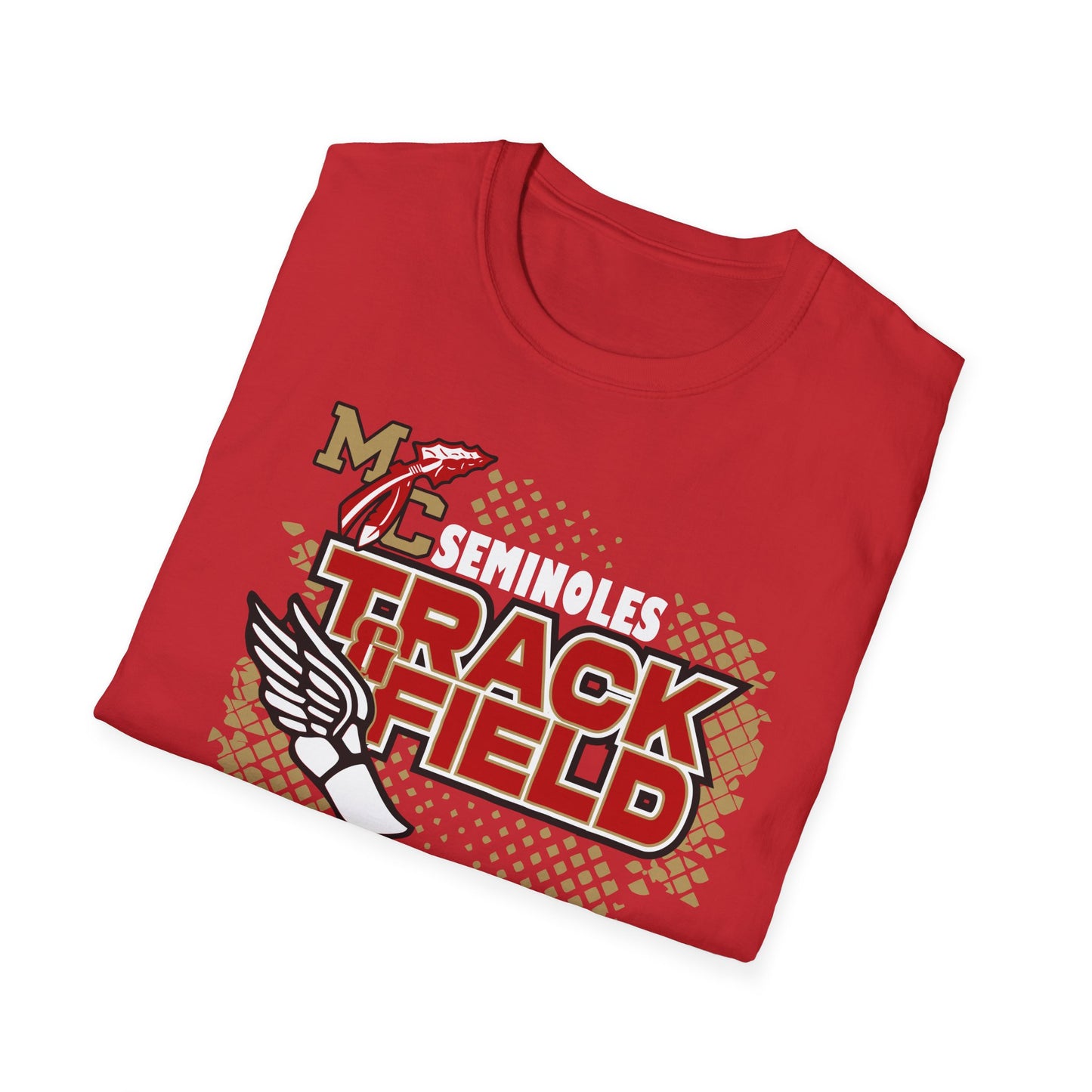 Seminoles Track & Field Unisex T-Shirt — Red