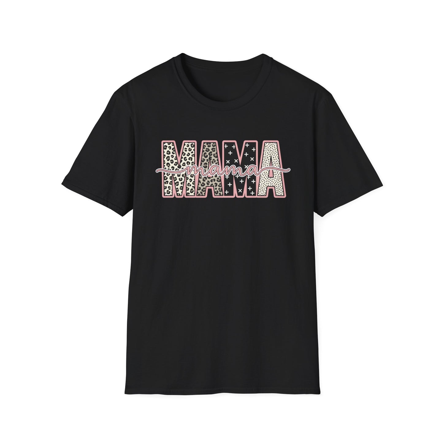 MAMA Leopard Print T-Shirt