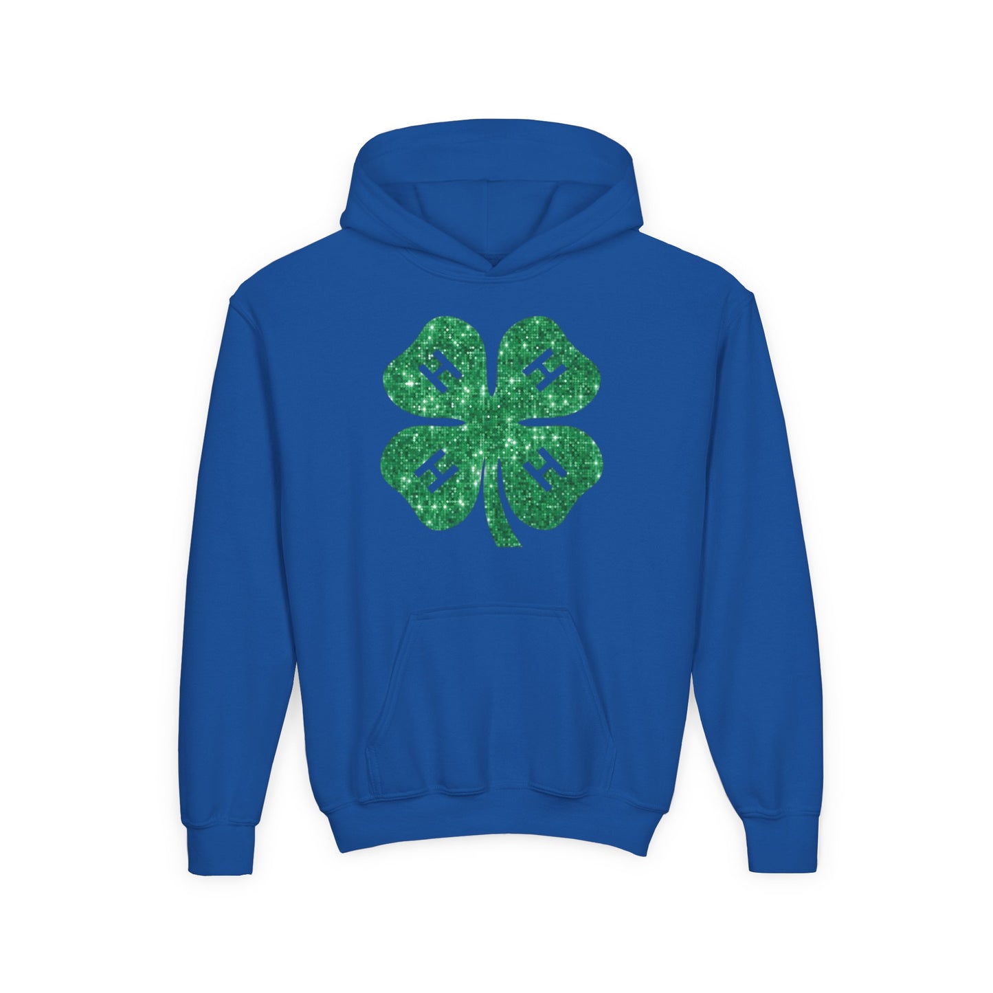 4-H GLITTER - Youth Hoodie
