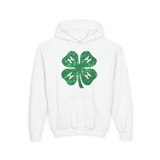 4-H GLITTER - Youth Hoodie