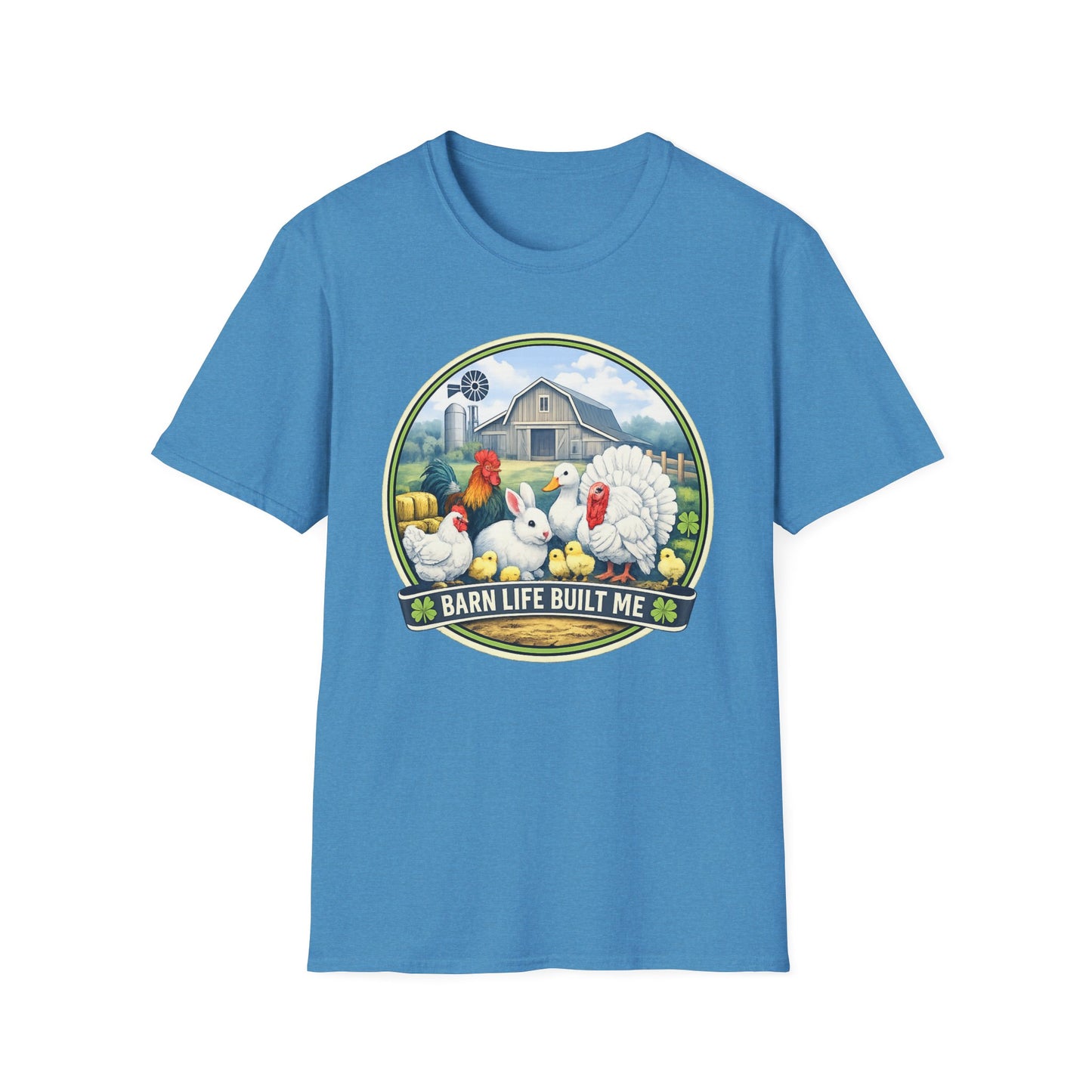 BARN LIFE BUILT ME - Small Animals - Unisex T-Shirt