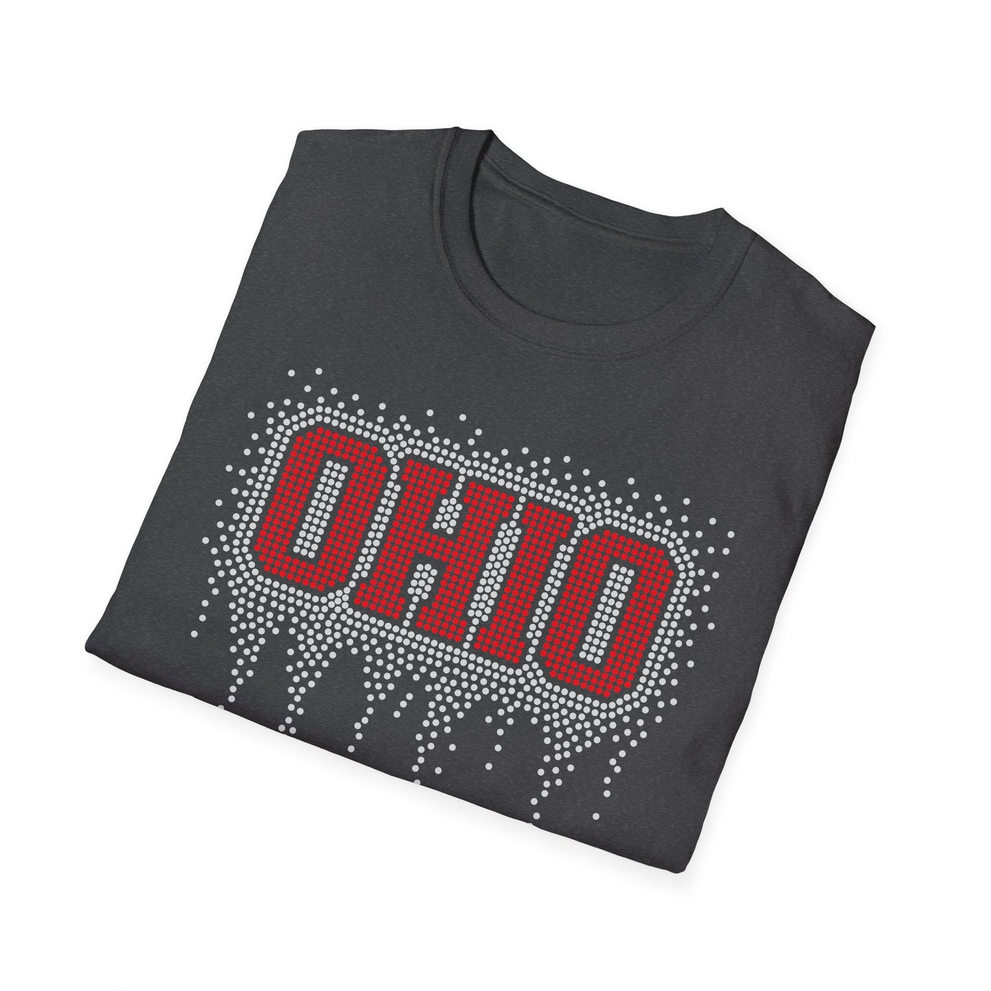 Ohio Rhinestone Block T-Shirt