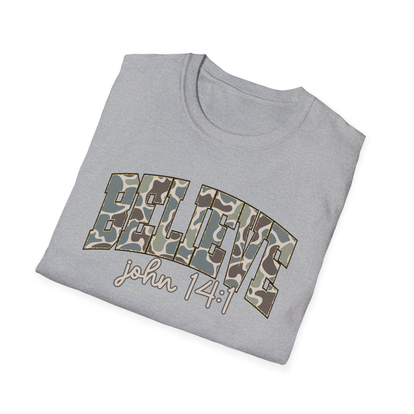 BELIEVE Camo T-Shirt