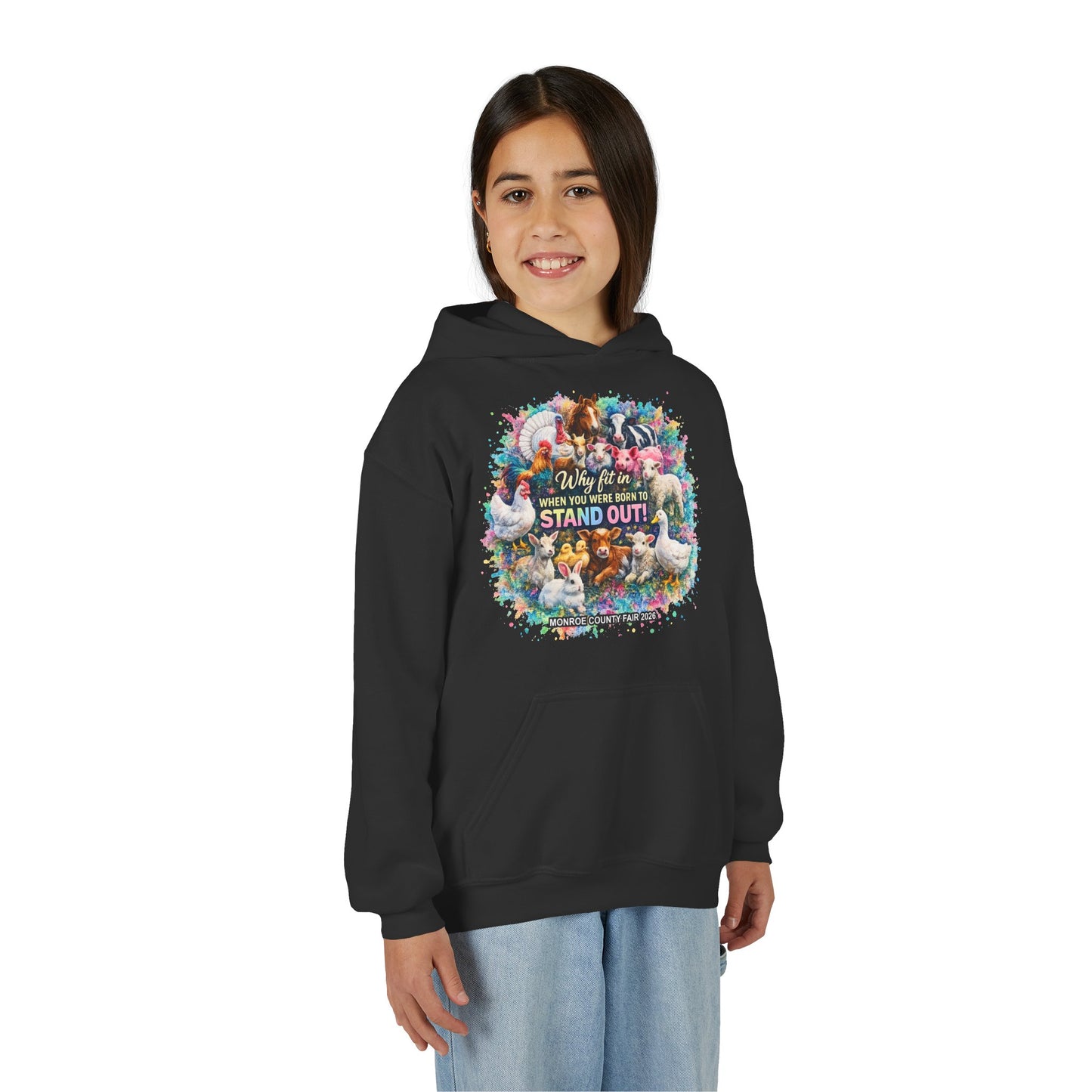 MONROE COUNTY FAIR 2026 - Youth Hoodie