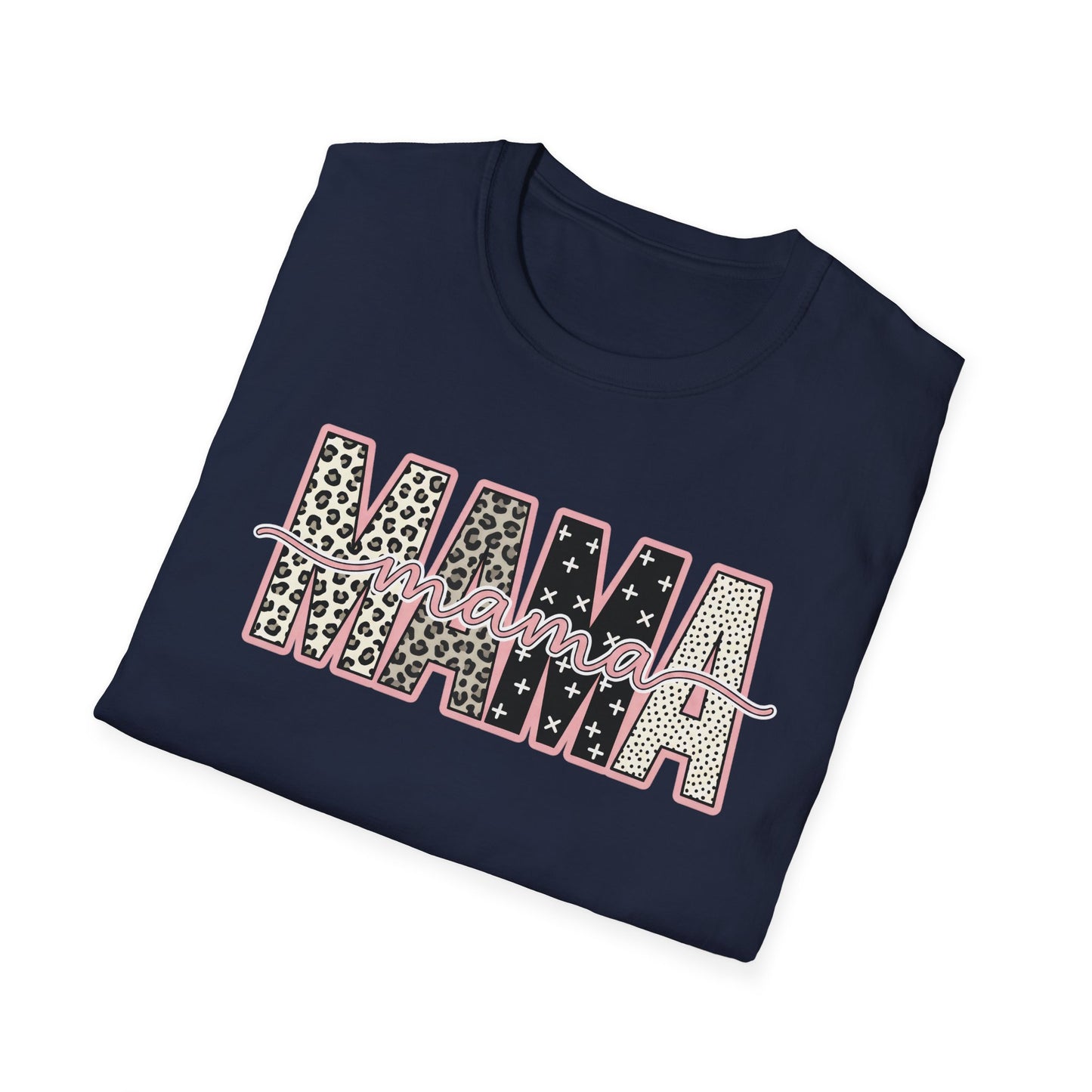 MAMA Leopard Print T-Shirt