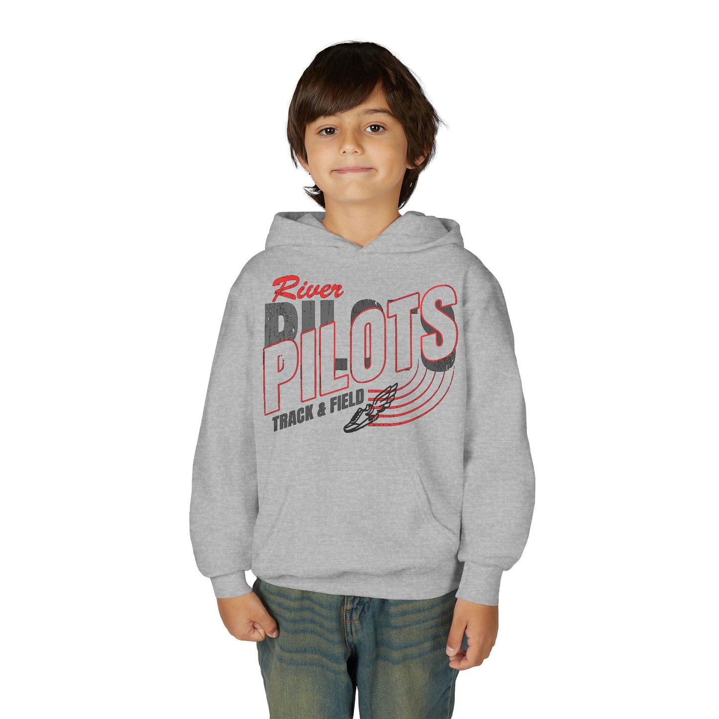River Pilots Youth Hoodie – TRACK & FIELD!