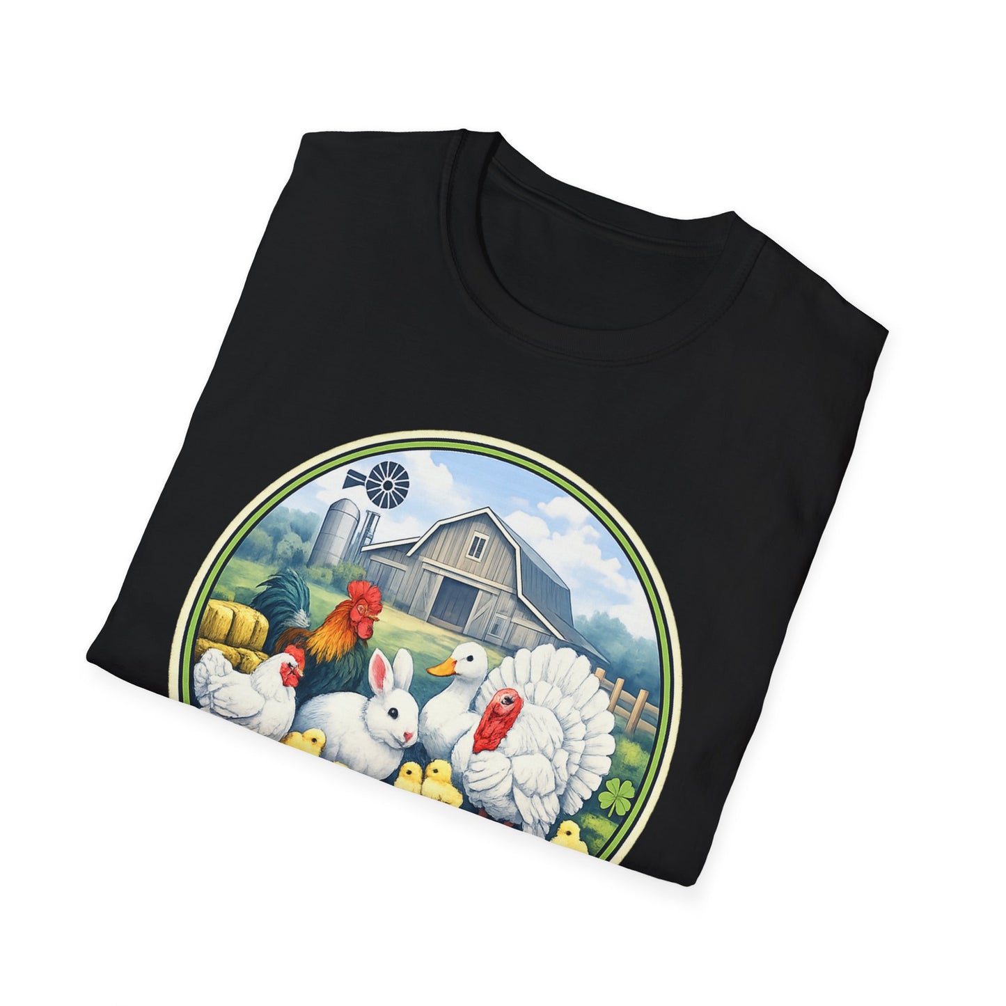 BARN LIFE BUILT ME - Small Animals - Unisex T-Shirt