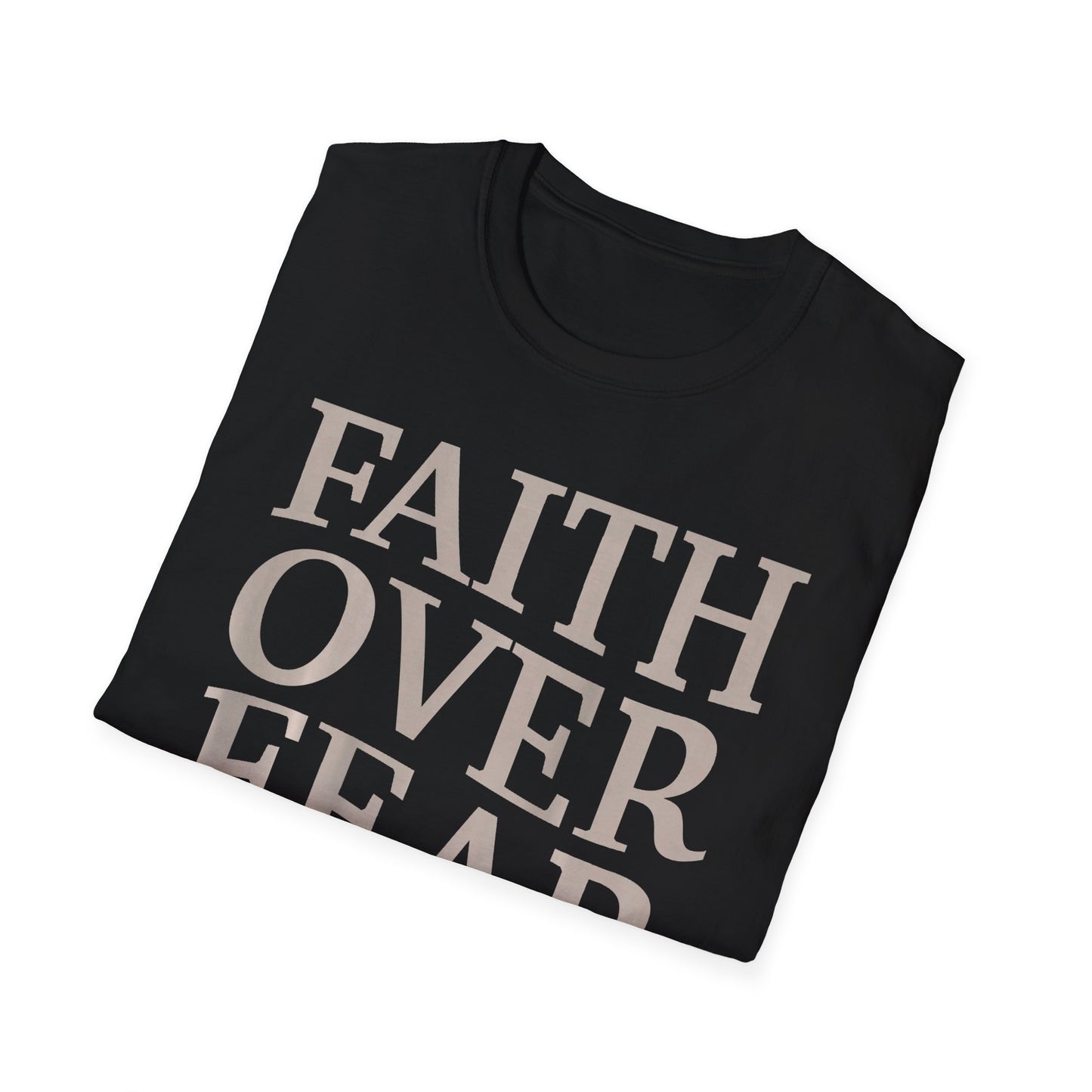 Faith Over Fear American Flag 6 T-Shirt