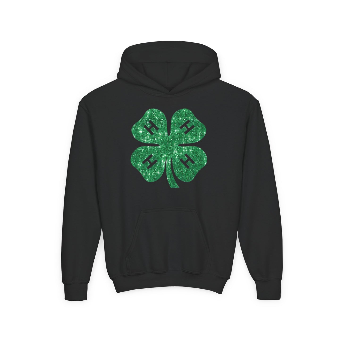4-H GLITTER - Youth Hoodie