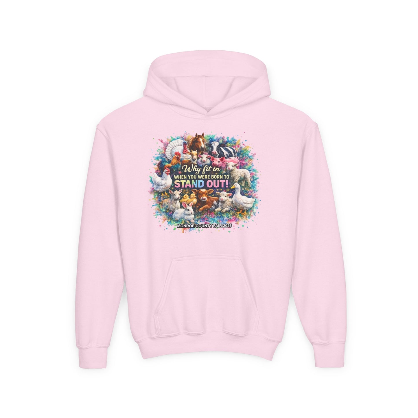 MONROE COUNTY FAIR 2026 - Youth Hoodie
