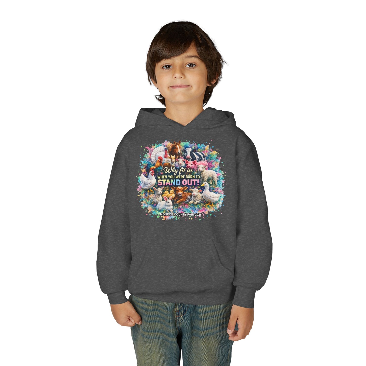 MONROE COUNTY FAIR 2026 - Youth Hoodie