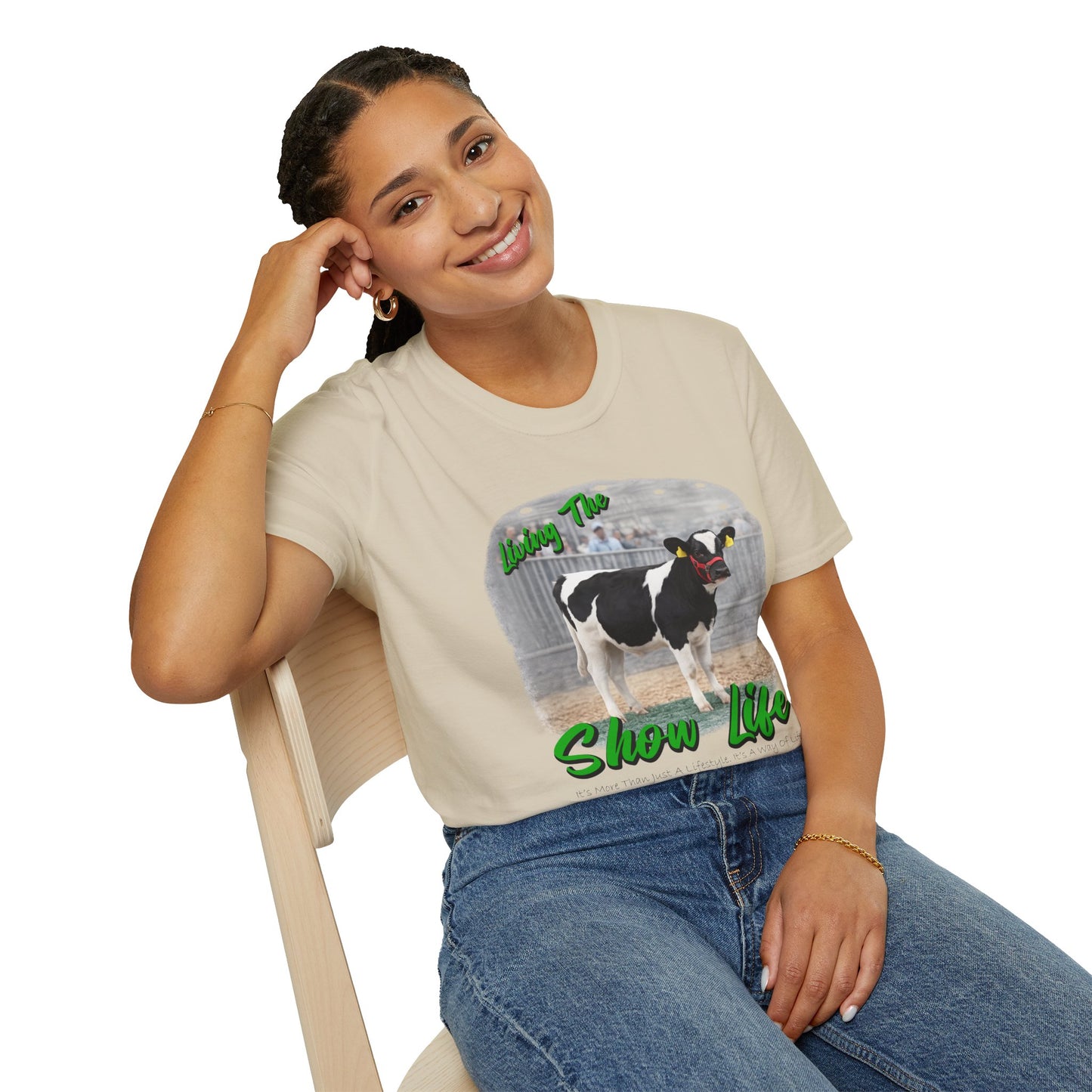 Living the Show Life - Dairy Feeder - Unisex T-Shirt