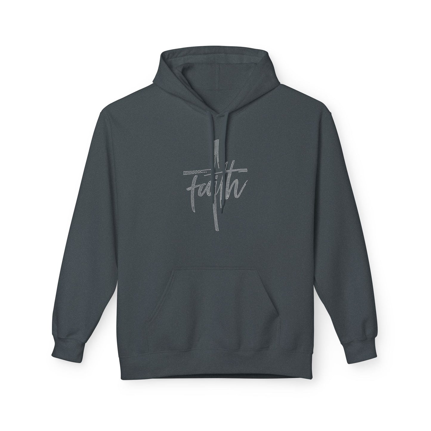 Faith Hoodie - Rhinestones