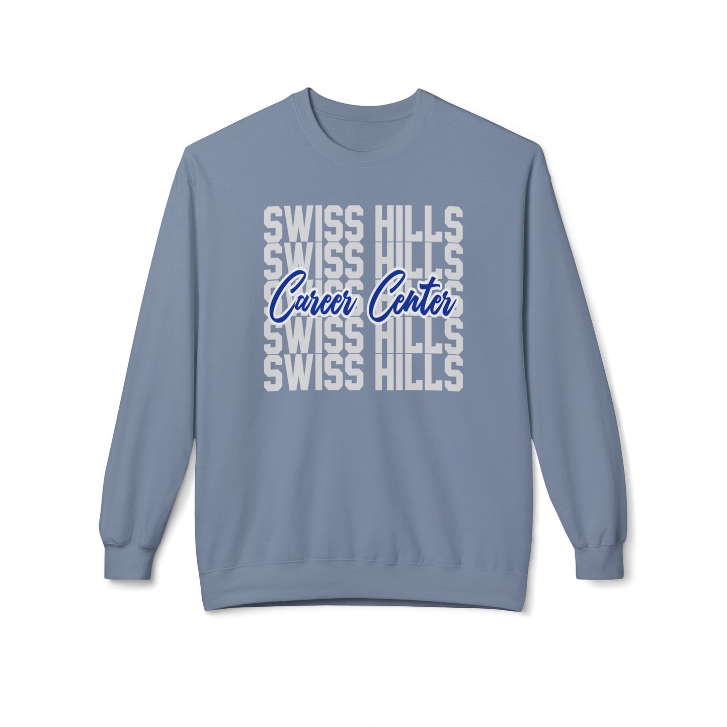 Swiss Hills Stacked Crewneck Sweatshirt