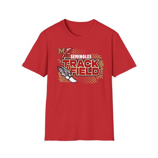 Seminoles Track & Field Unisex T-Shirt — Red