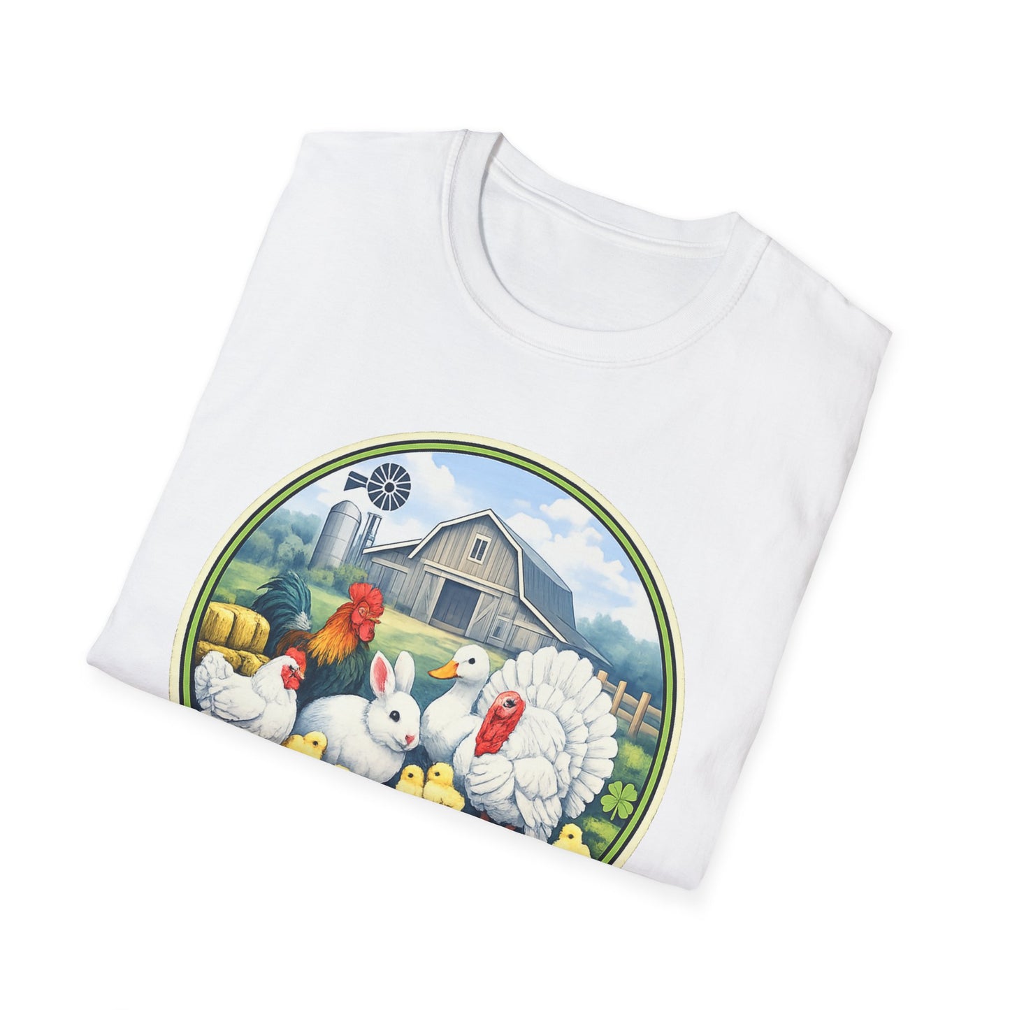 BARN LIFE BUILT ME - Small Animals - Unisex T-Shirt