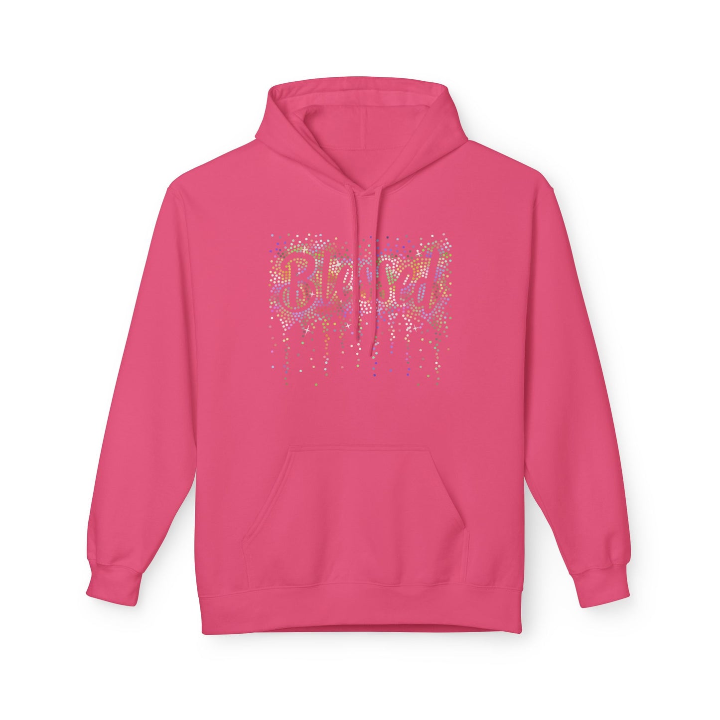 BLESSED - Holographic Rhinestones
