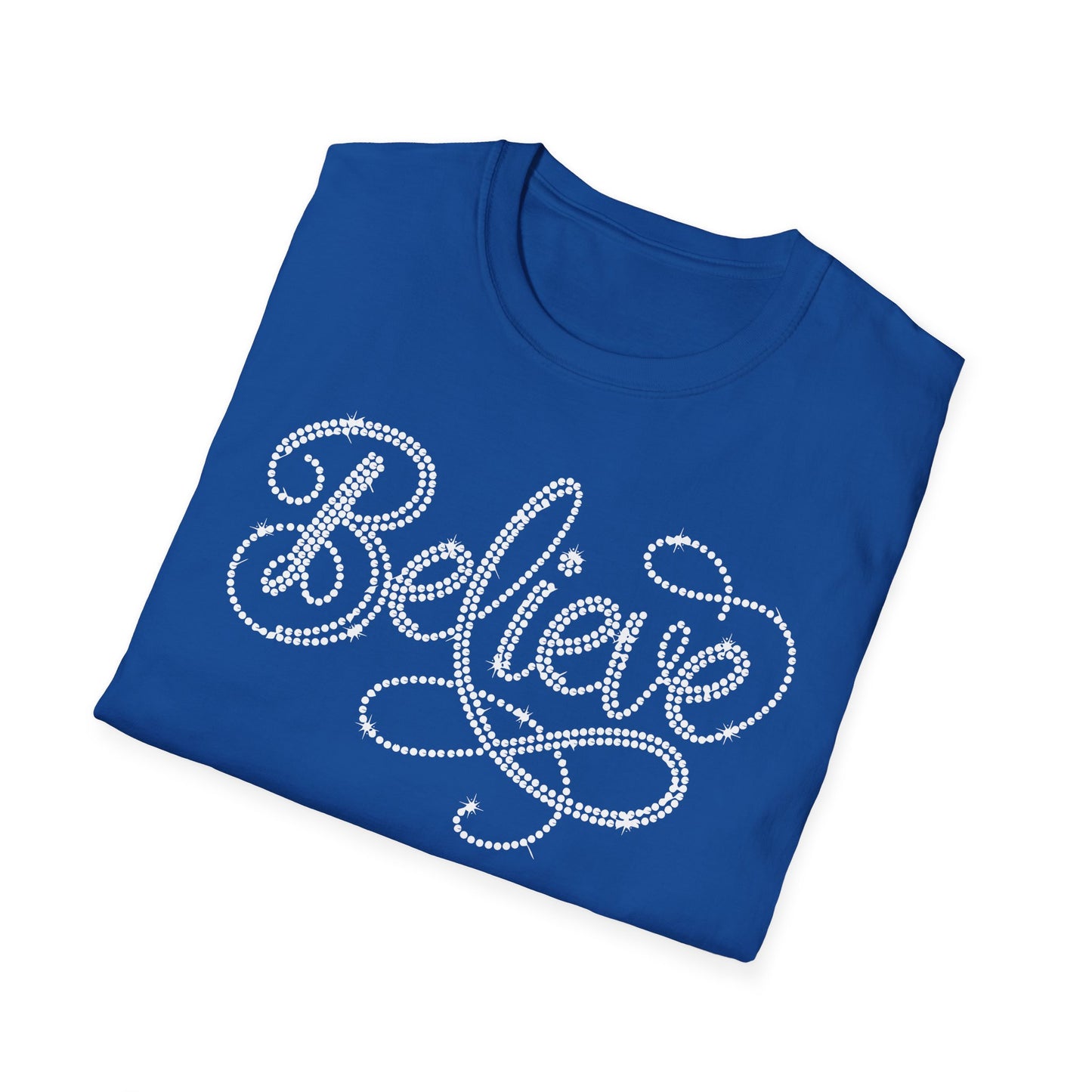 BELIEVE - Clear Rhinestones