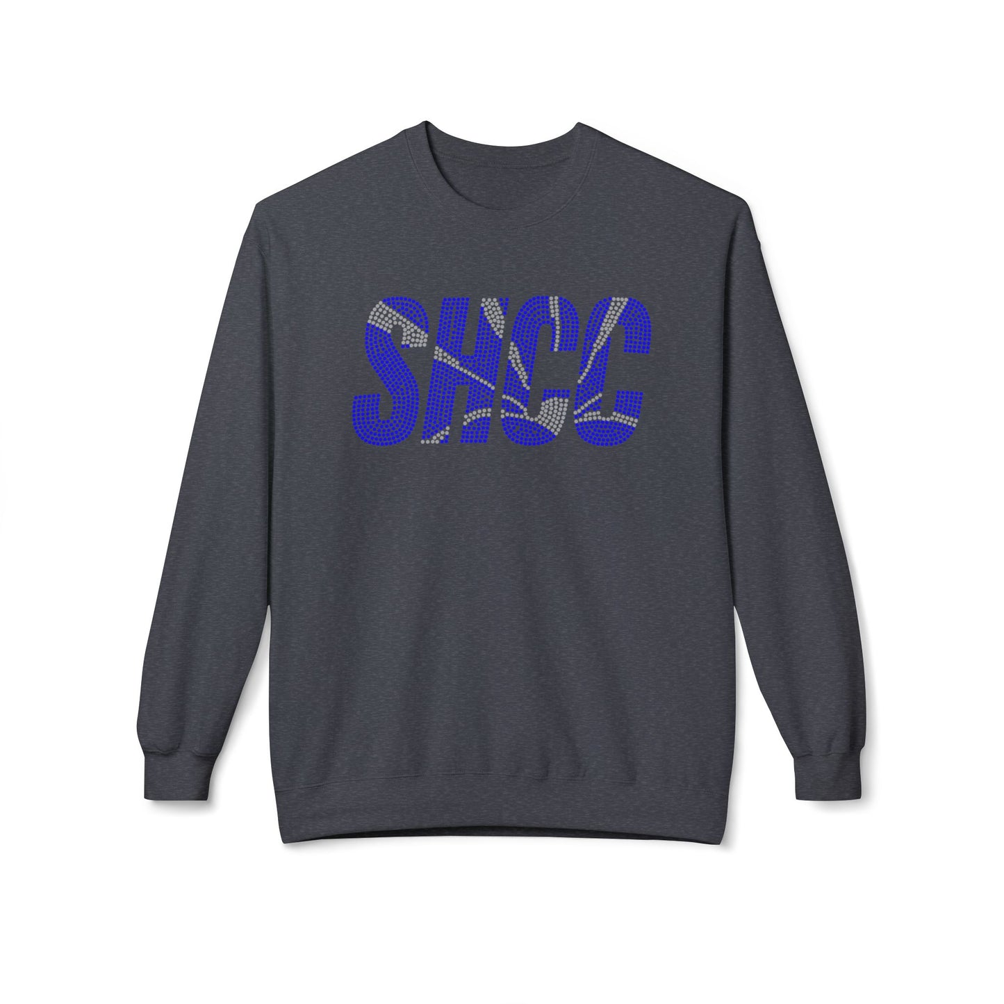 SHCC Logo - RHINESTONE - Crewneck Sweatshirt