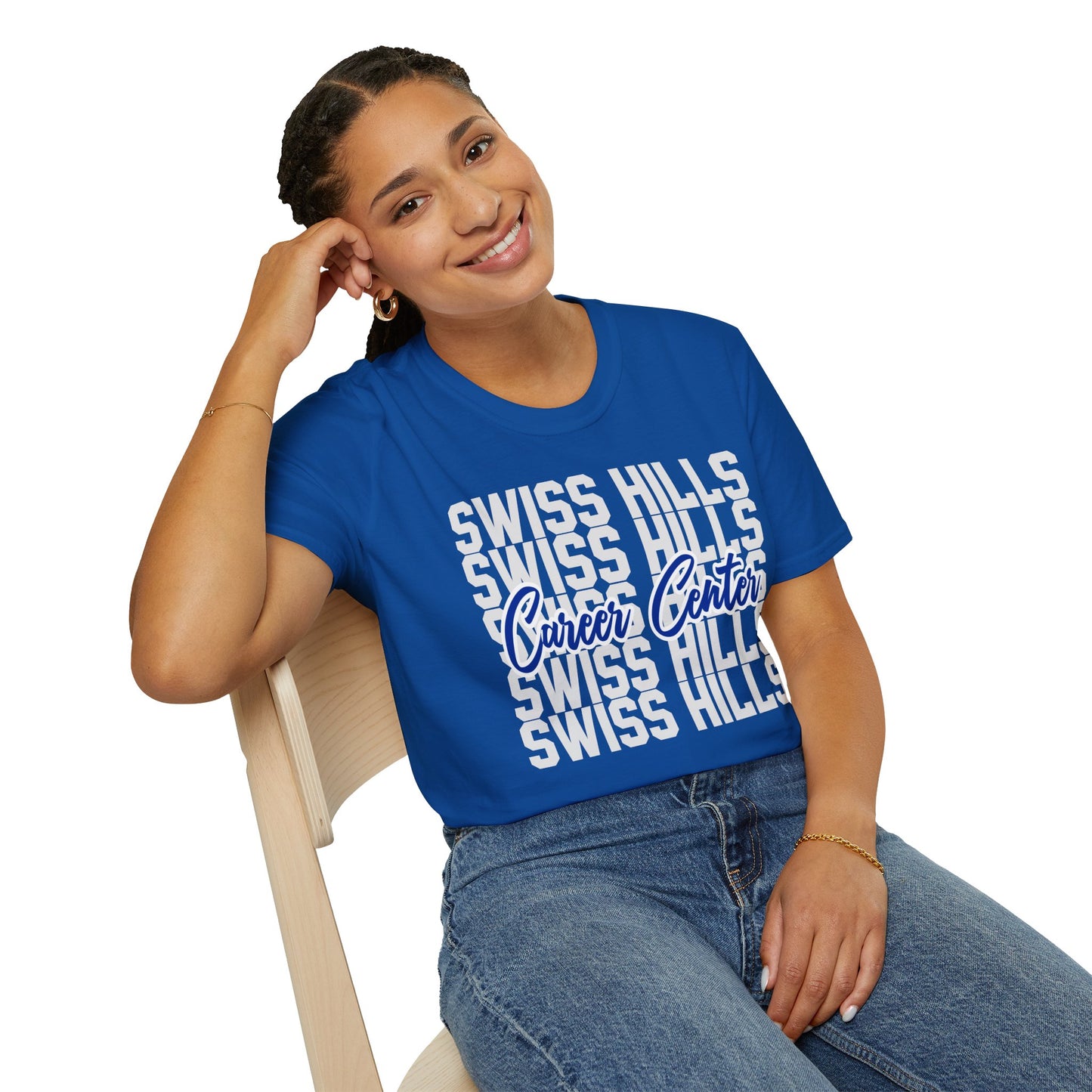 SWISS HILLS Stacked T-Shirt
