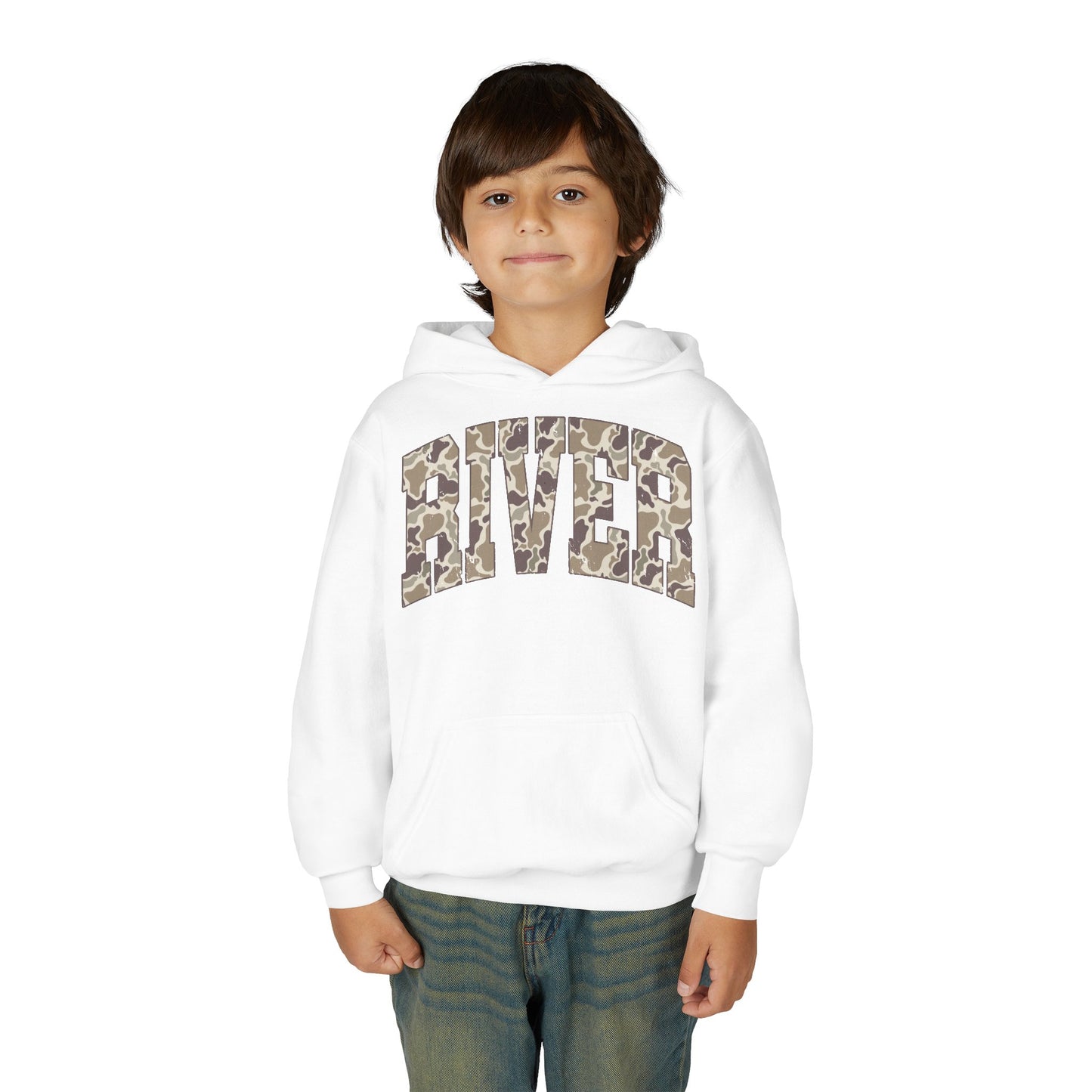River Pilots Youth Hoodie – CAMO!