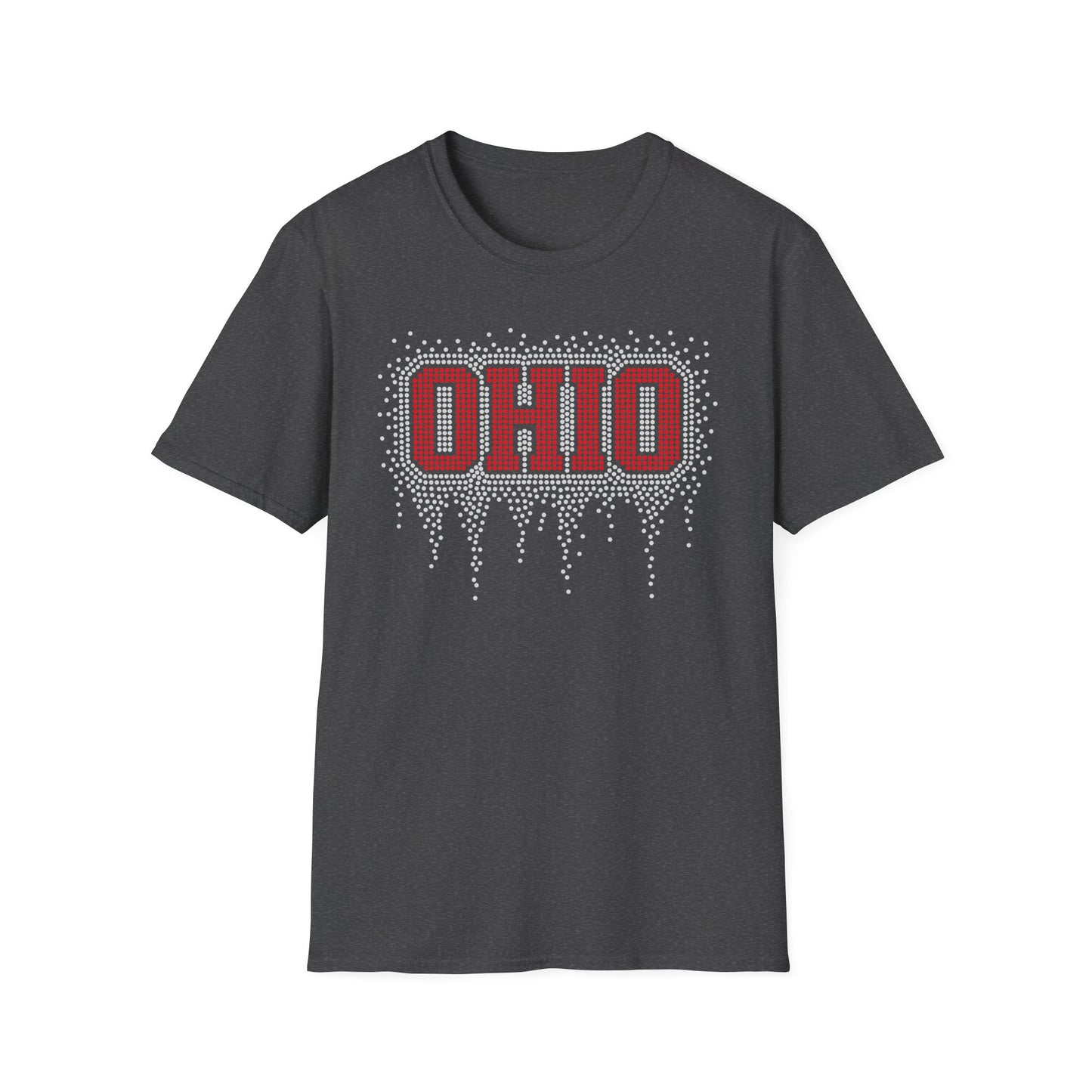 Ohio Rhinestone Block T-Shirt