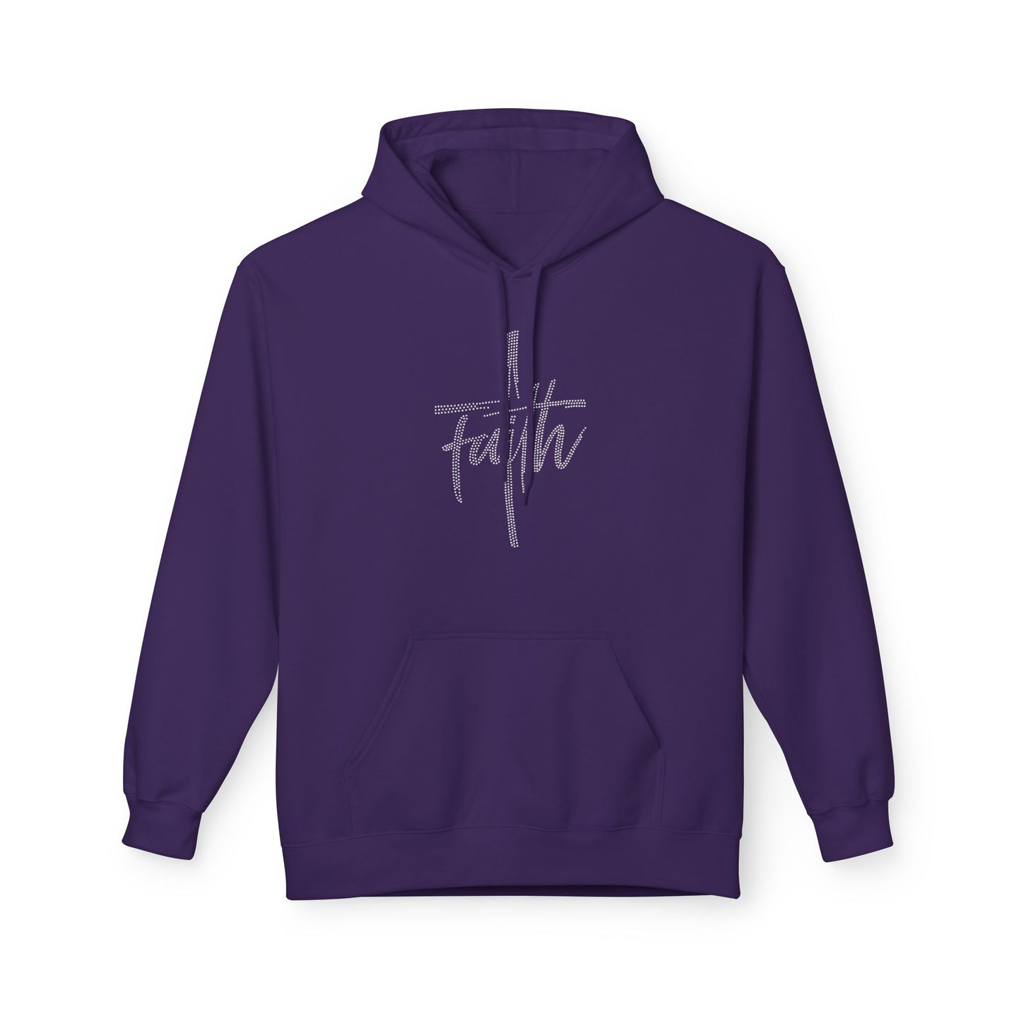 Faith Hoodie - Rhinestones