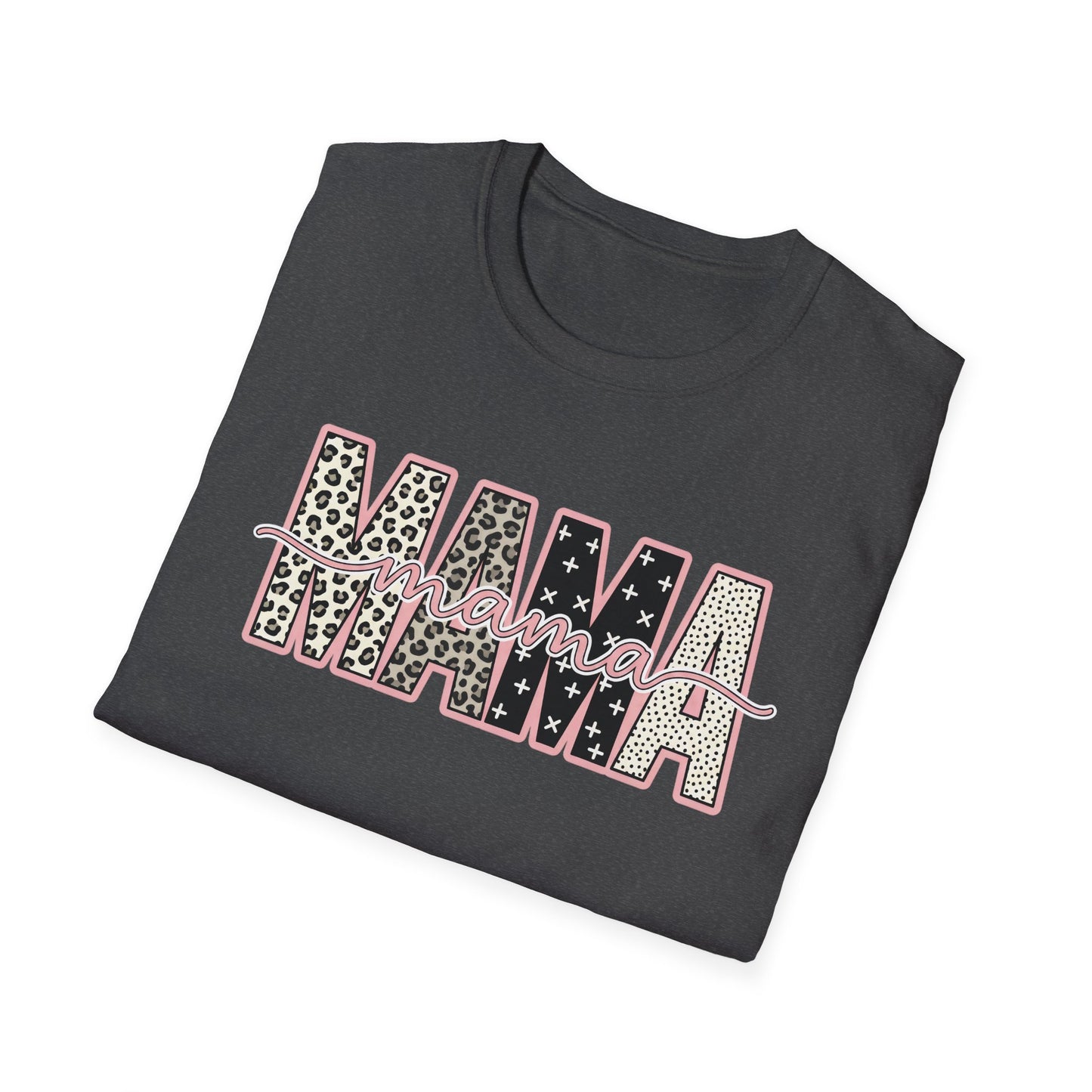 MAMA Leopard Print T-Shirt