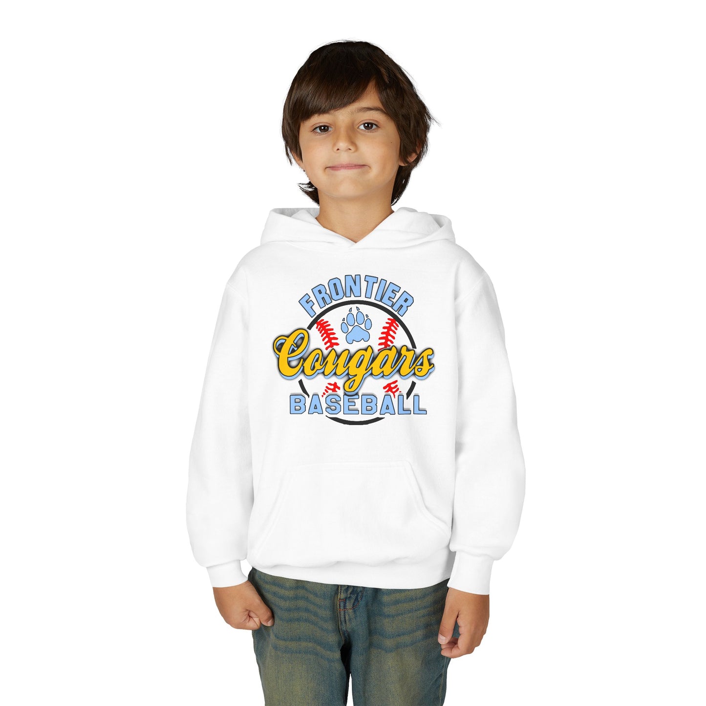 Frontier Cougars Baseball 1 Hoodie