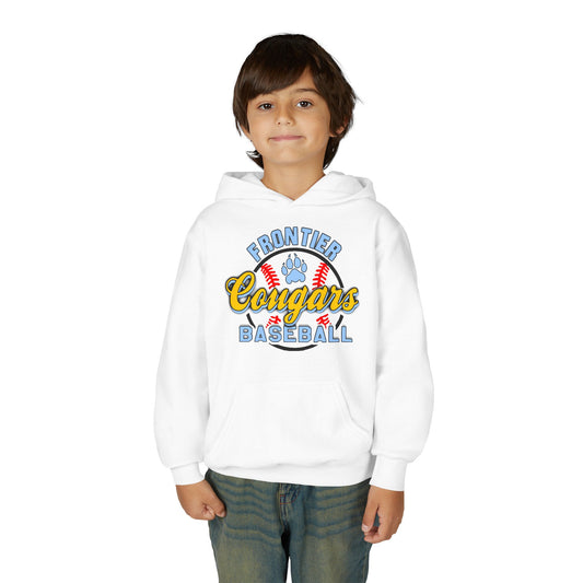 Frontier Cougars Baseball 1 Hoodie