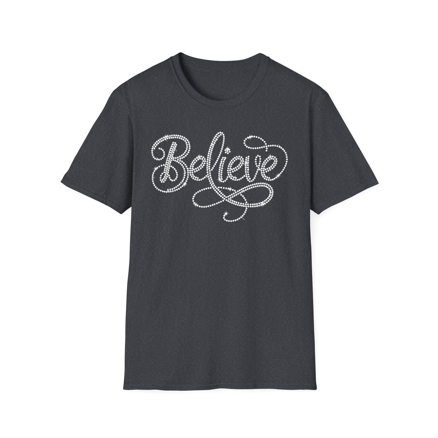 BELIEVE - Clear Rhinestones