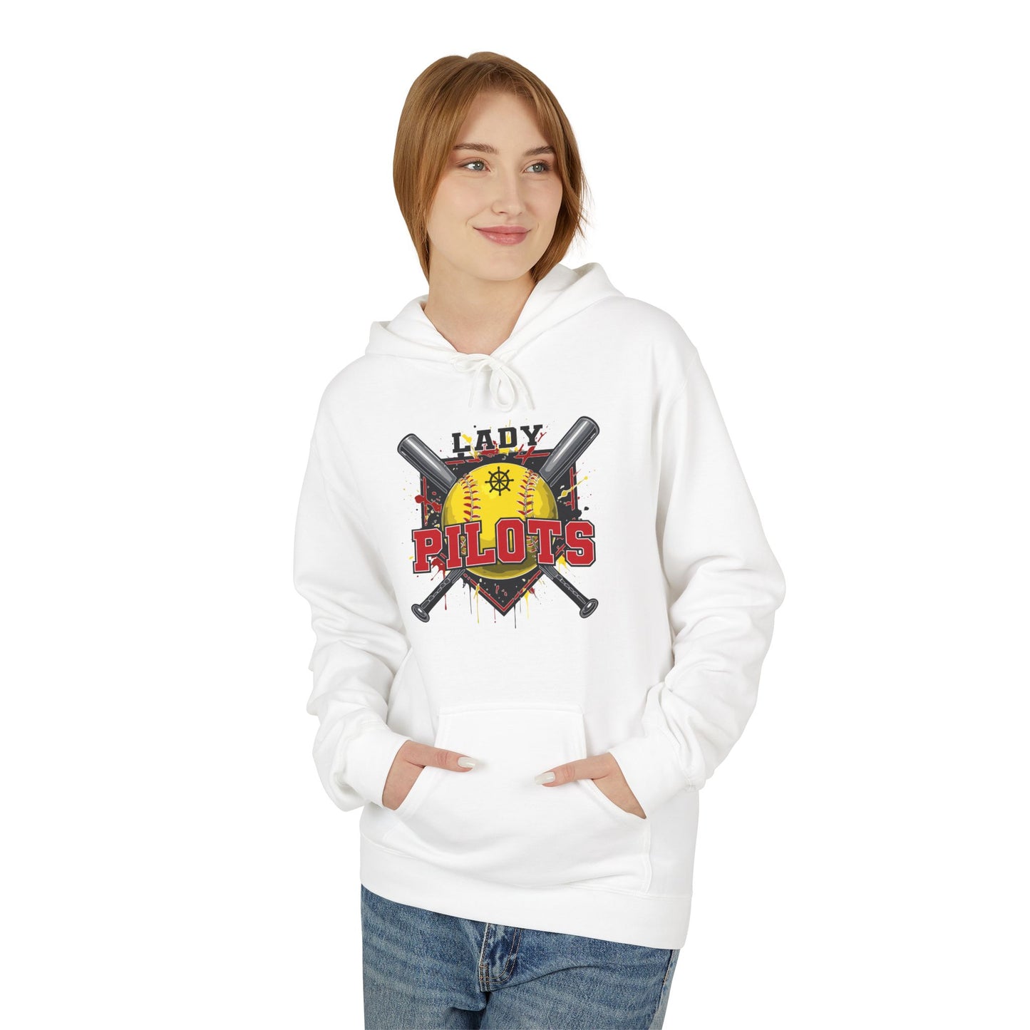 River Lady Pilots Softball 2 Hoodie